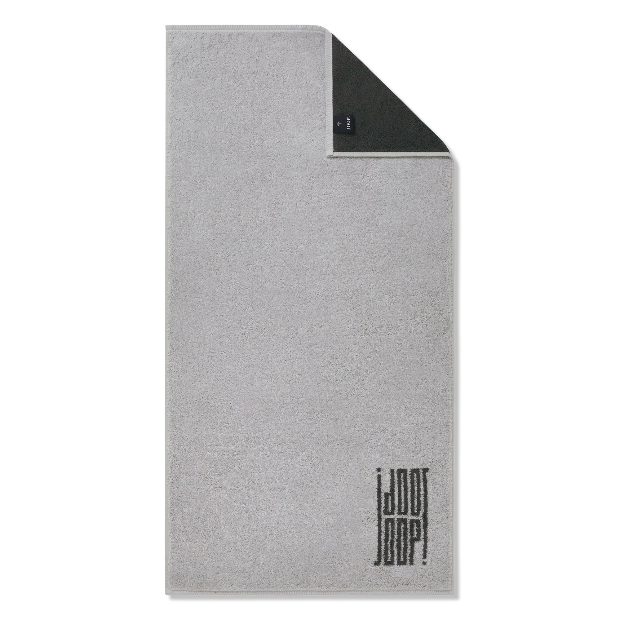 JOOP! Handtücher Bars Doubleface 1724 Platin - 77