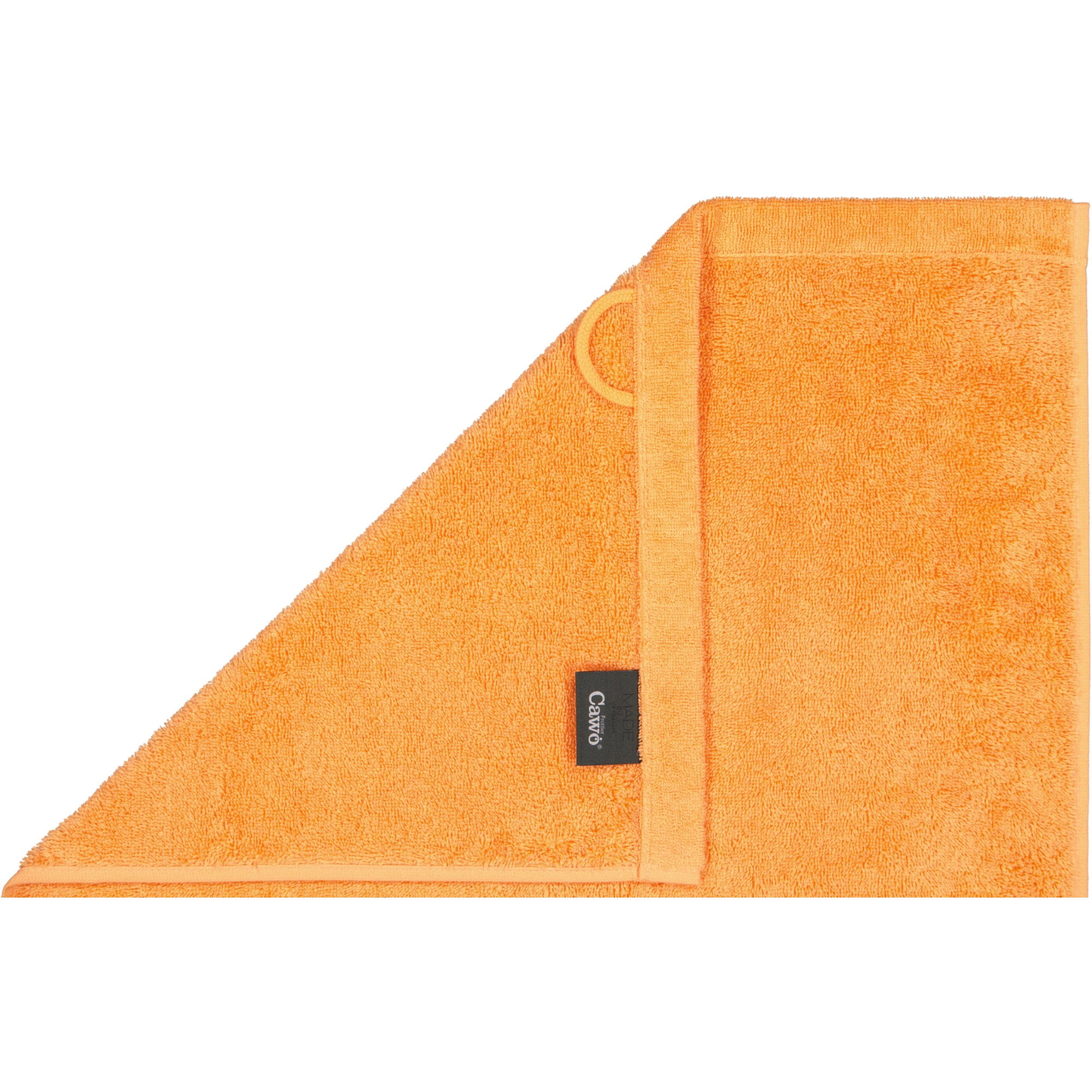 Cawö Handtücher Life Style Uni 7007 mandarine - 316 - Handtuch 50x100 cm