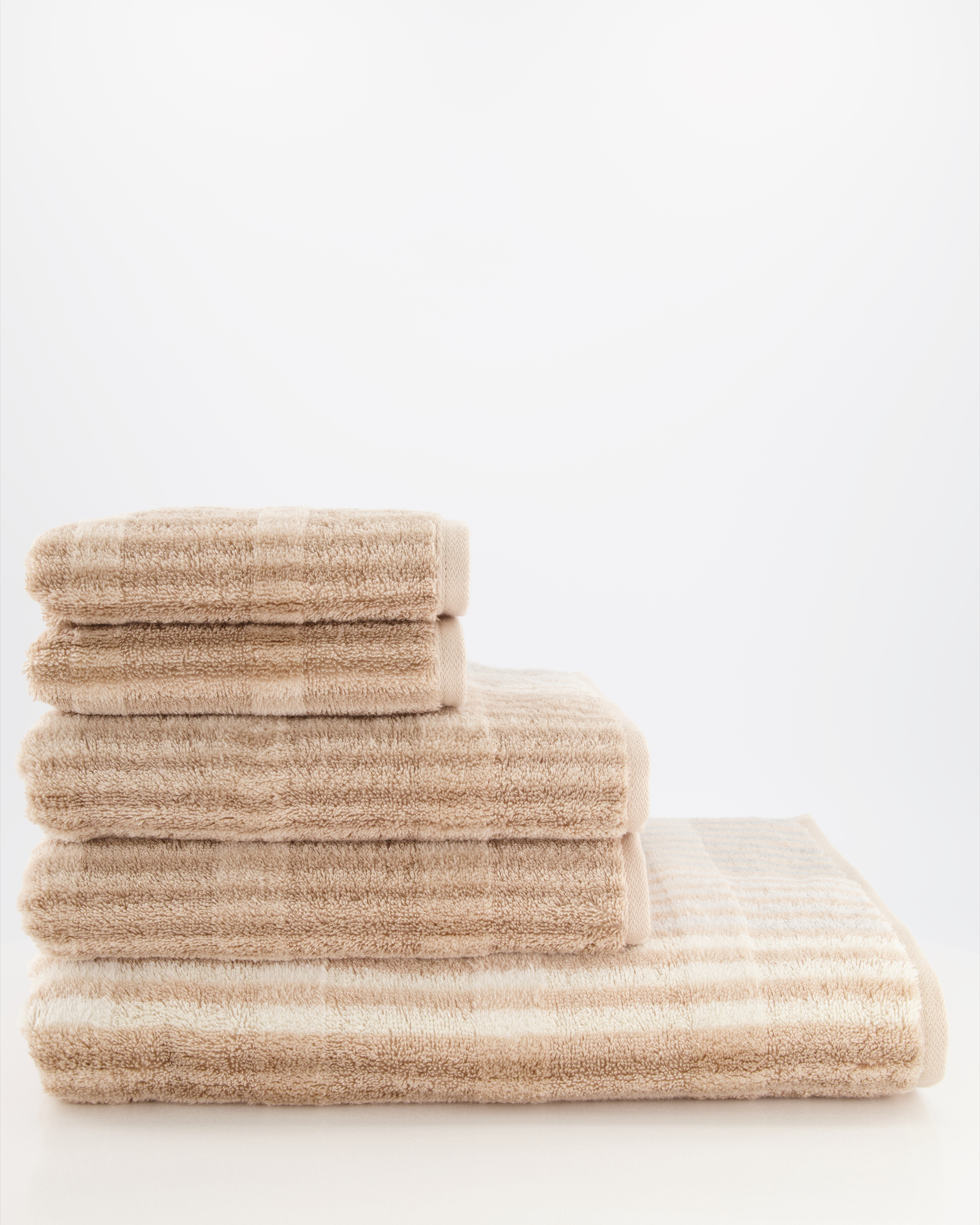 Cawö - Noblesse Cashmere Streifen 1056 - Farbe: sand - 33