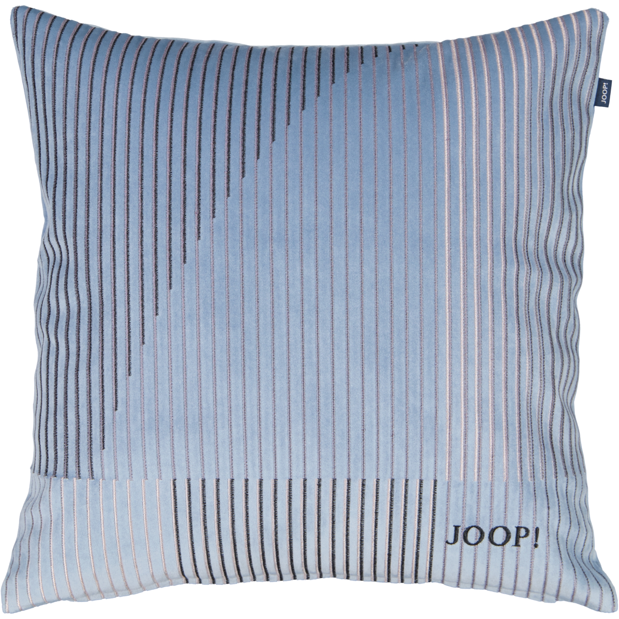 JOOP! Kissenhüllen Divided Eisblau - 080 - 50x50 cm
