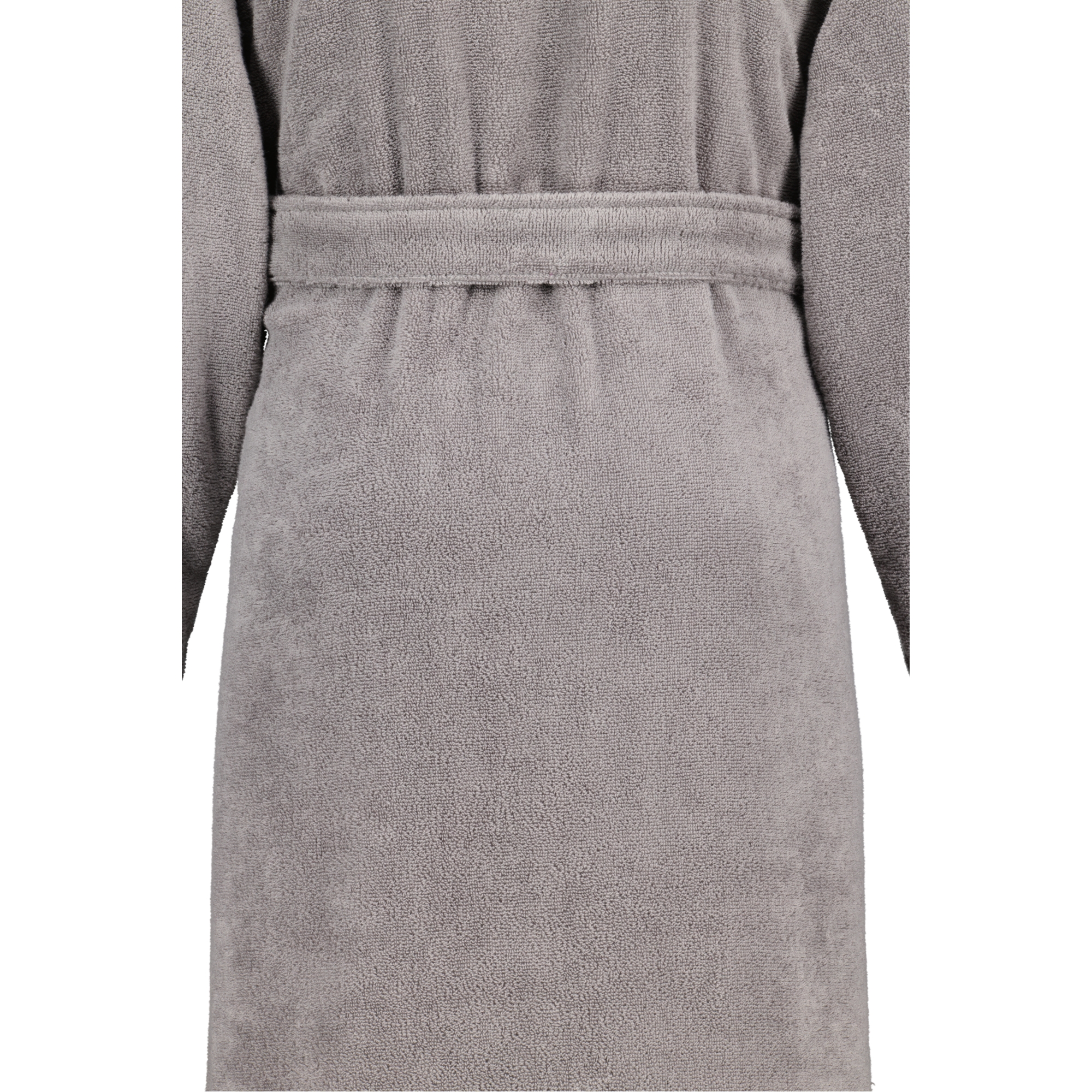 Cawö Home Bademantel Sauna Time Herren Kapuze 833 - Farbe: stein - 79 - L