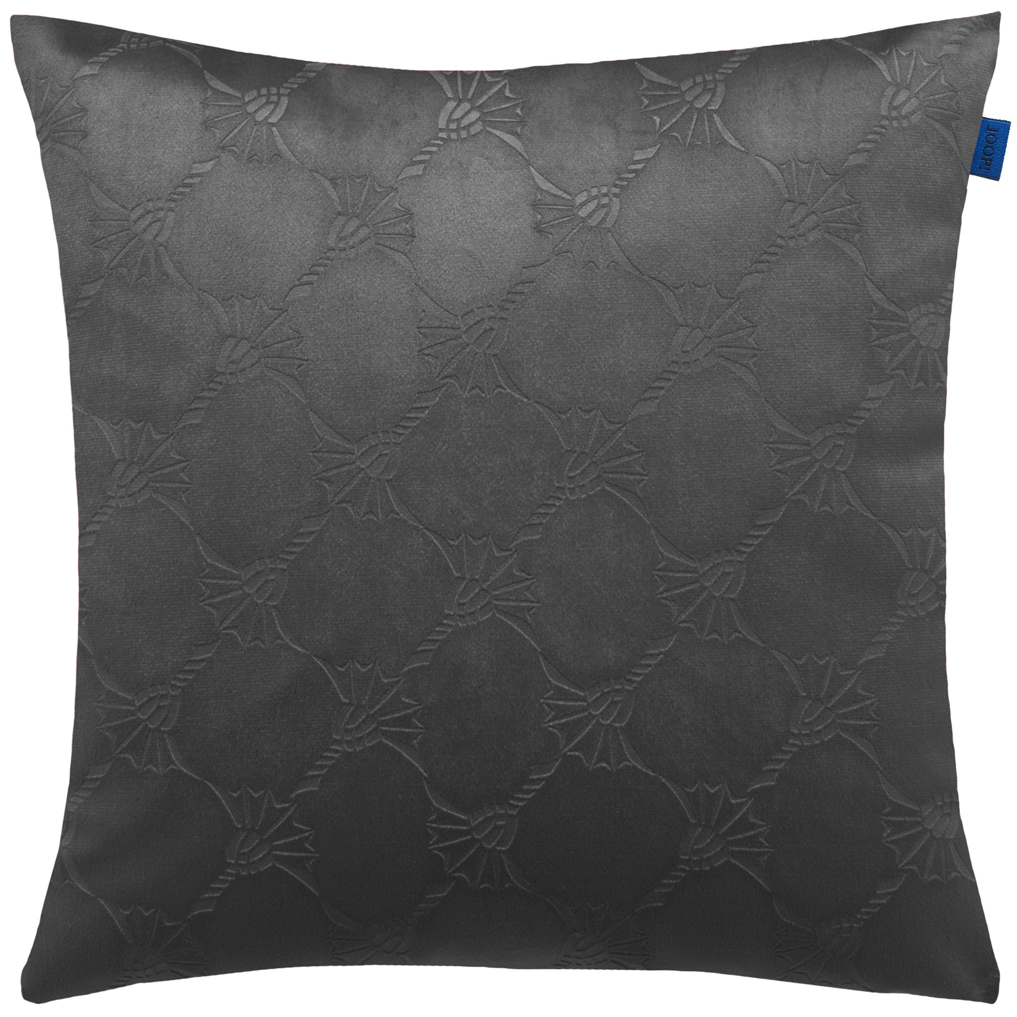 JOOP! Kissenhülle Emboss - Farbe: Anthrazit - 012 - 38x38 cm
