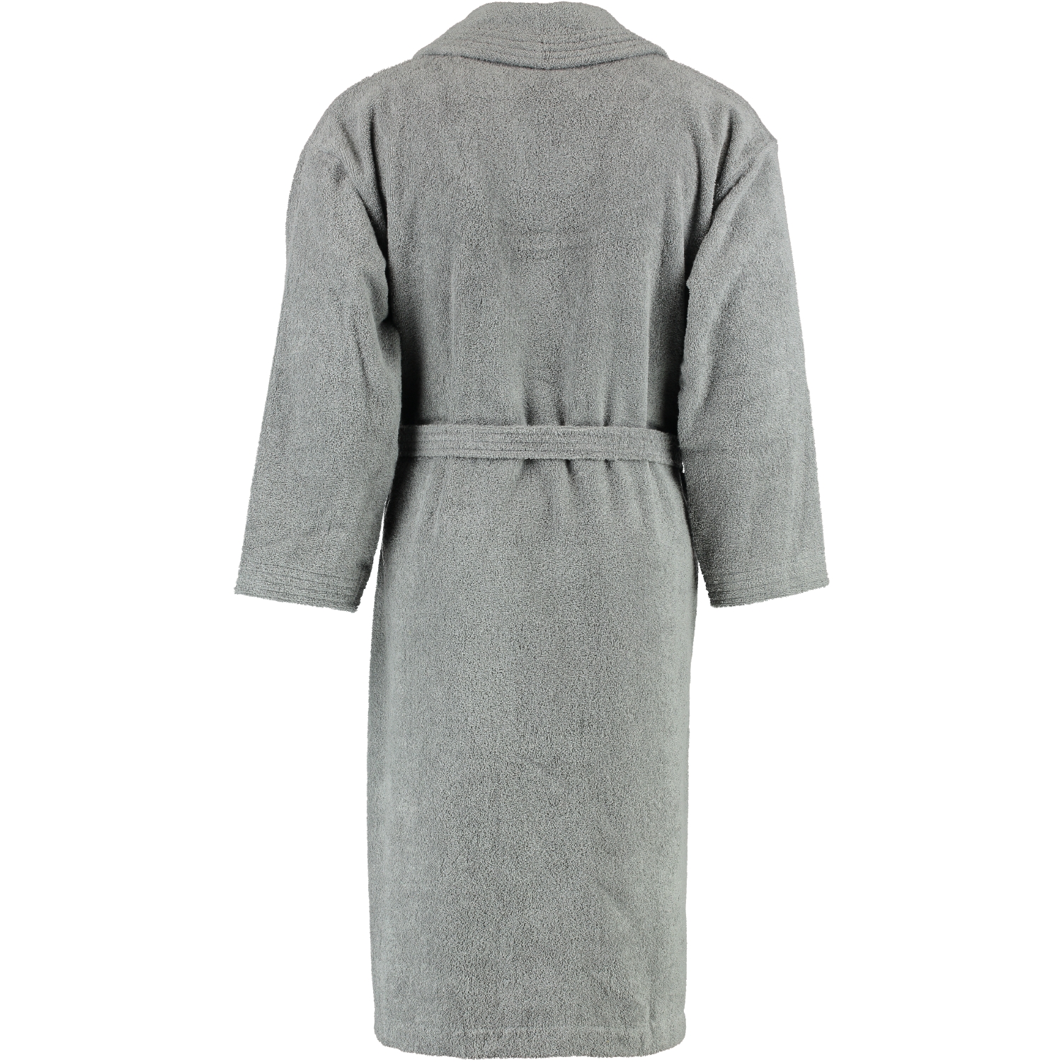 Rhomtuft - Bademantel Sir & Lady - Unisex - Farbe: kiesel - 85 - XL