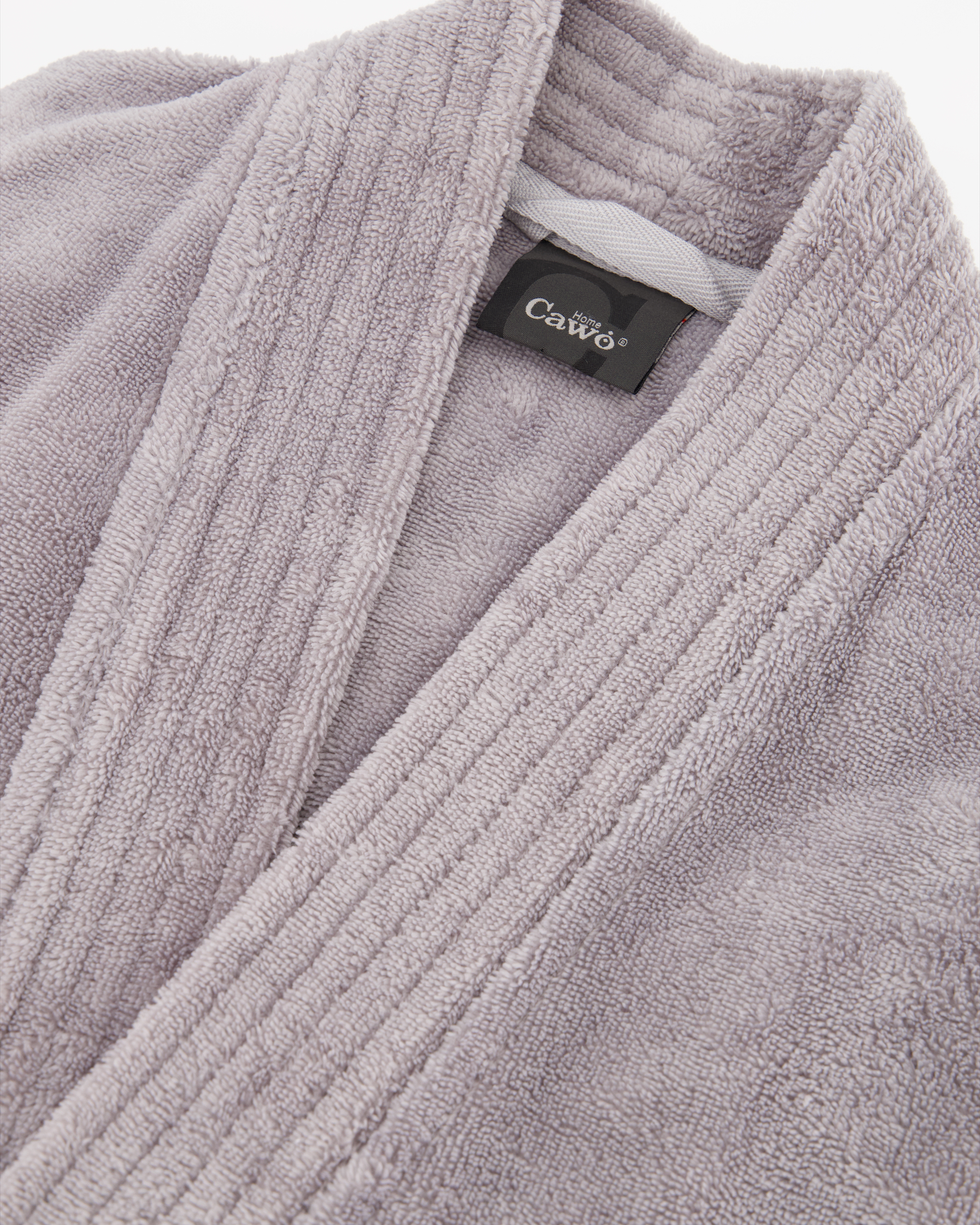 Cawö Home Bademäntel Herren Kimono 800 graphit - 73