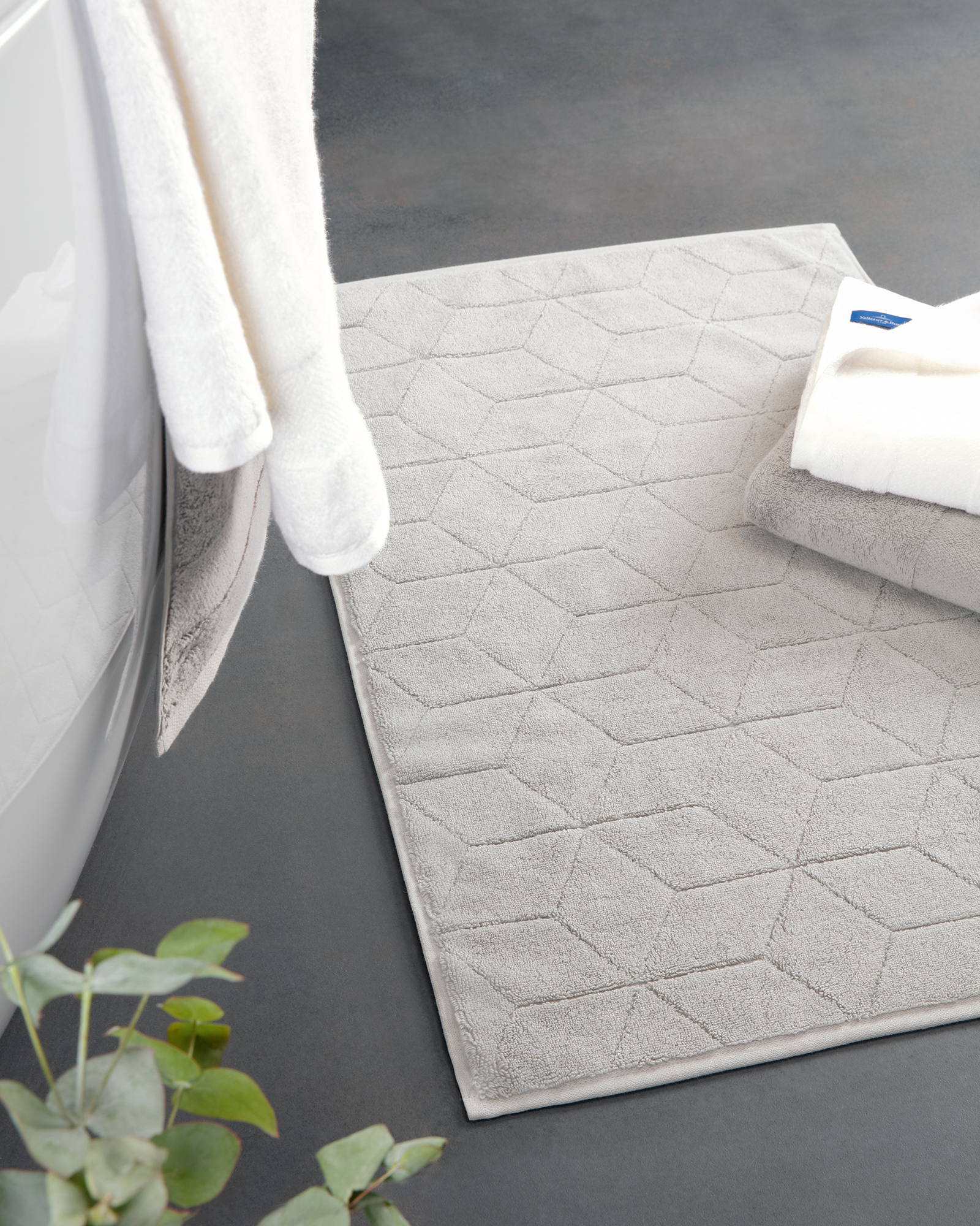 Villeroy & Boch Badematte Carré 2553 - 50x80 cm - Farbe: sand - 339