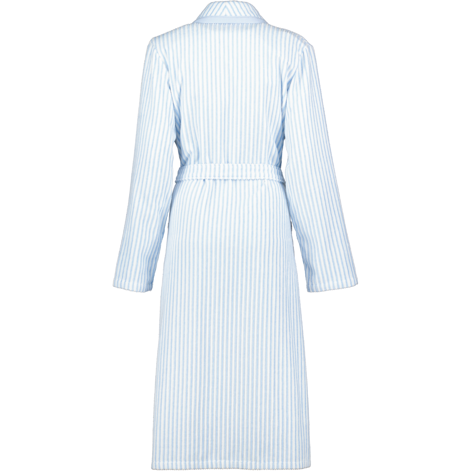 Cawö Bademäntel Damen Schalkragen 3423 mittelblau - 11