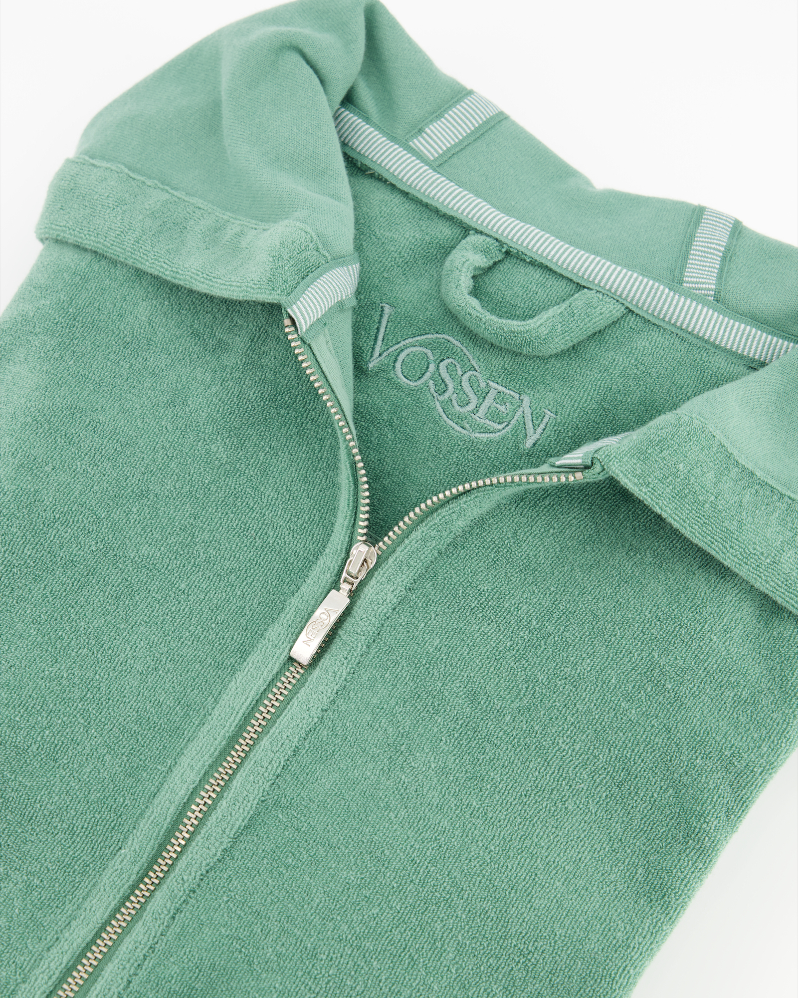 Vossen Bademäntel Damen Kurzmantel mit Kapuze Tampa evergreen - 5525