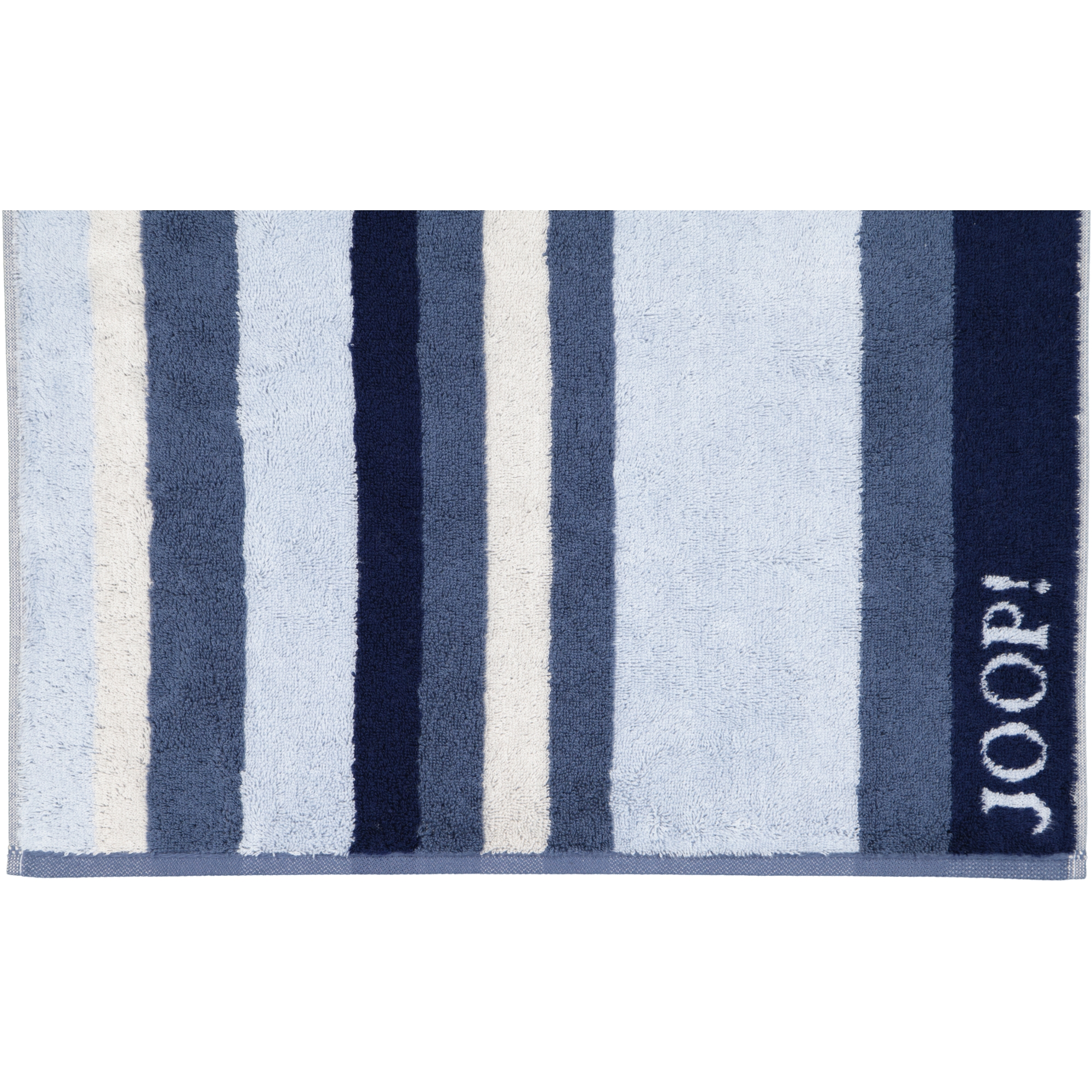 JOOP! Handtücher Vibe Streifen 1698 ozean - 11 - Seiflappen 30x30 cm
