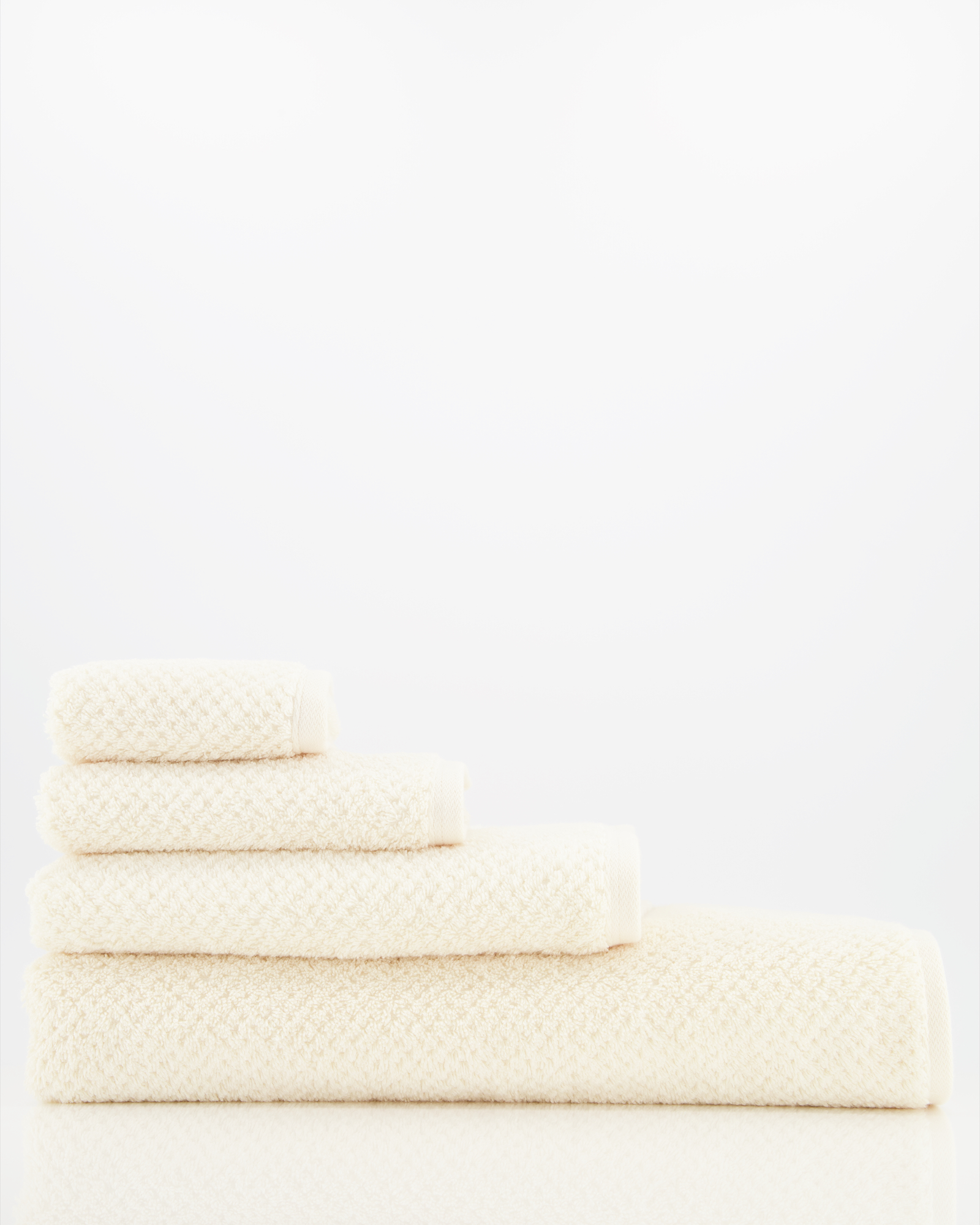 Cawö Handtücher Pure 6500 - Farbe: natur - 356 - Gästetuch 30x50 cm