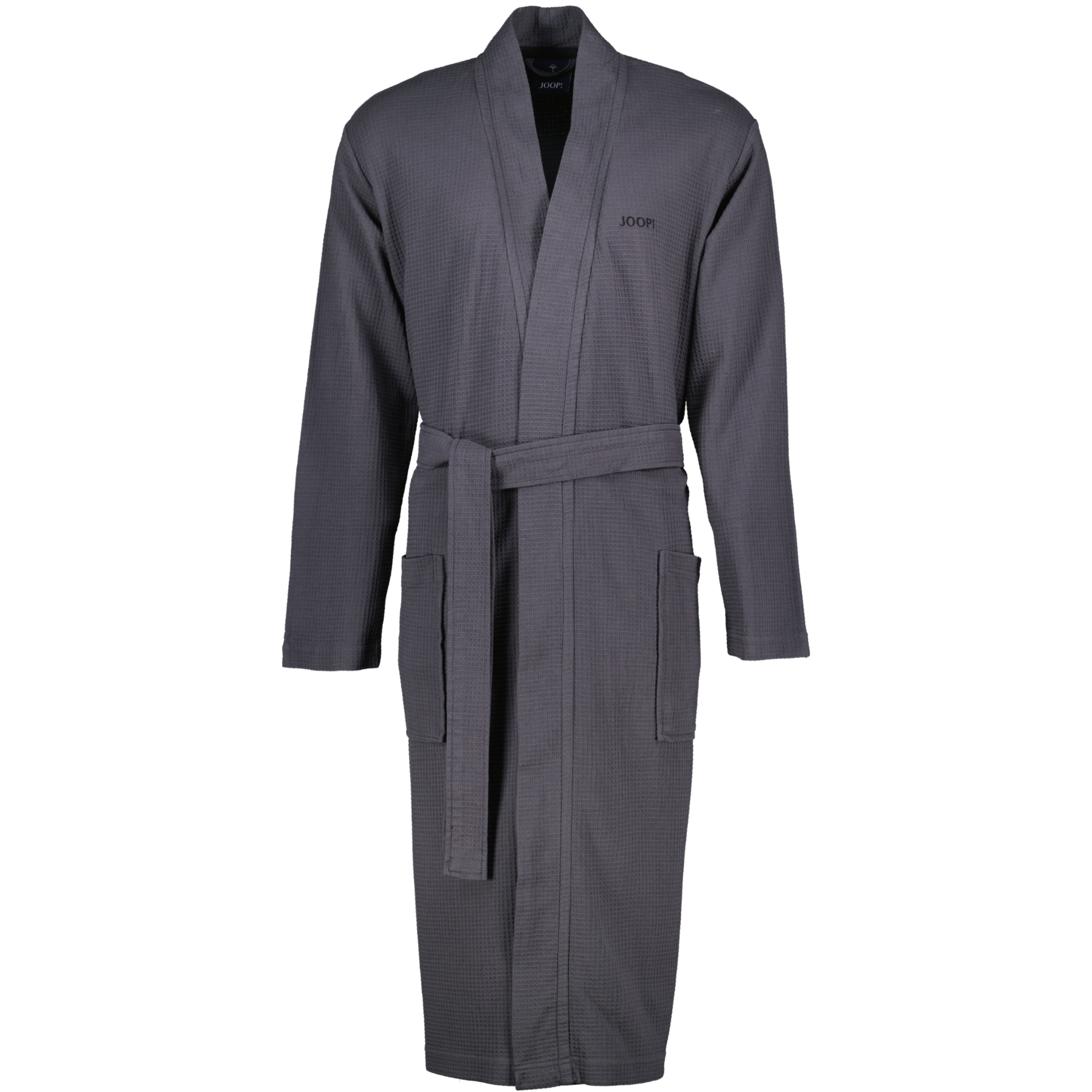 JOOP! Bademäntel Herren Kimono Pique 1656 anthrazit - 767