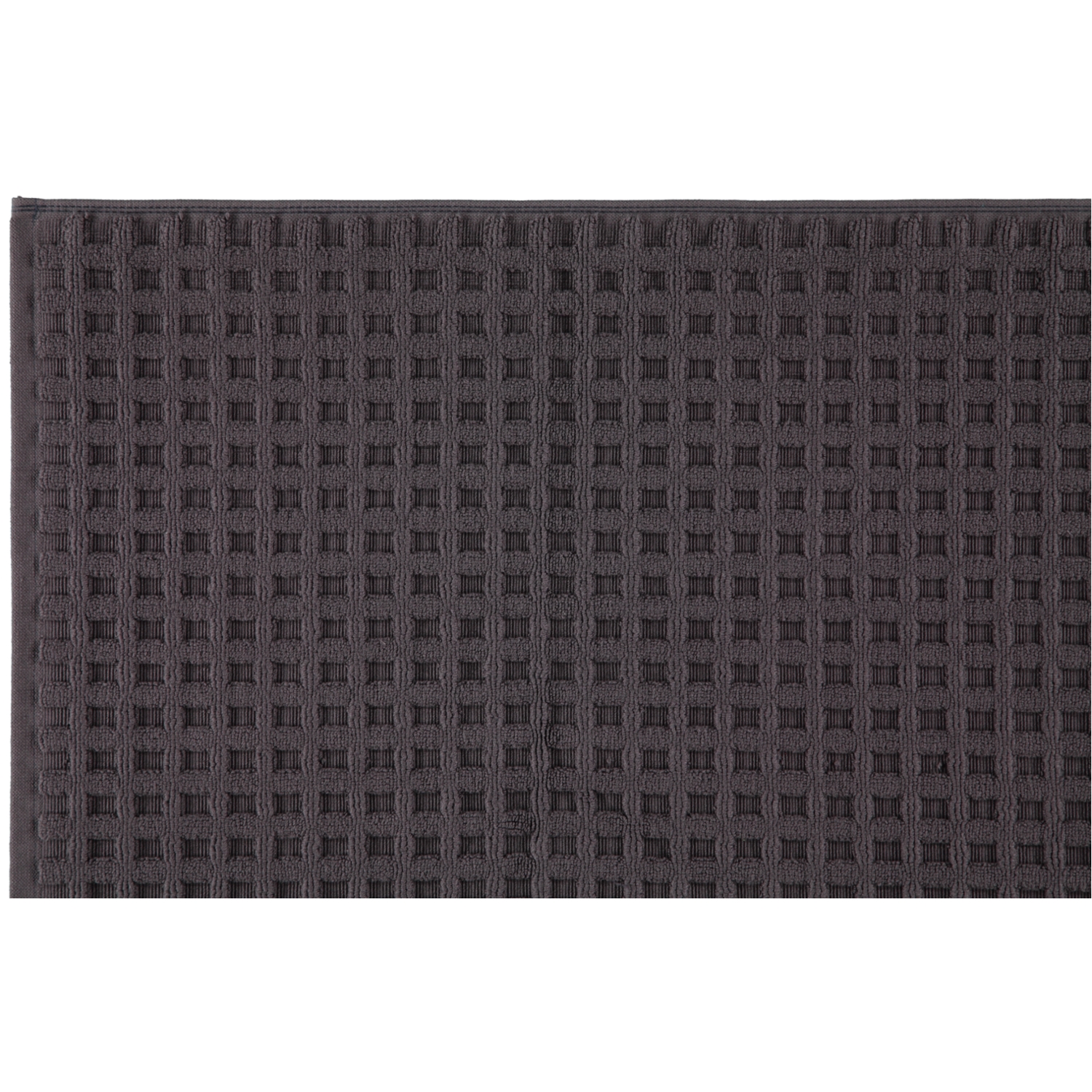 Möve Badteppich - Piquee - Größe: 60x100 cm - Farbe: graphite - 843 (1-0798/8127)