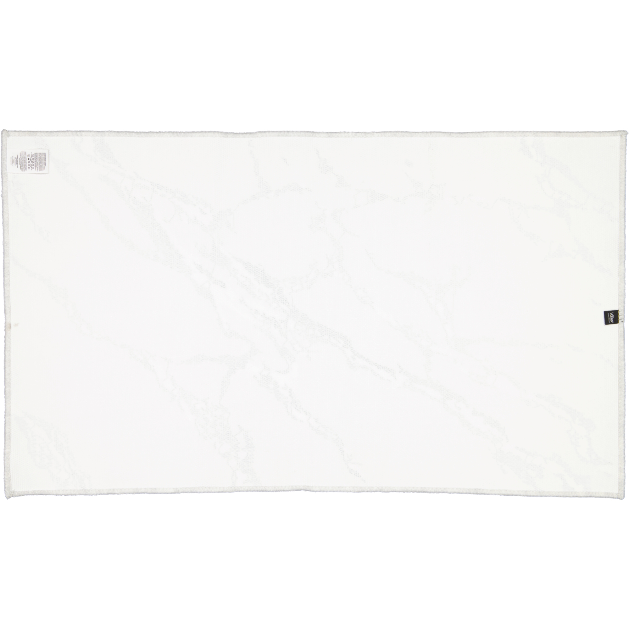 Vossen Badteppiche Marble light grey - 0006 - 70x120 cm