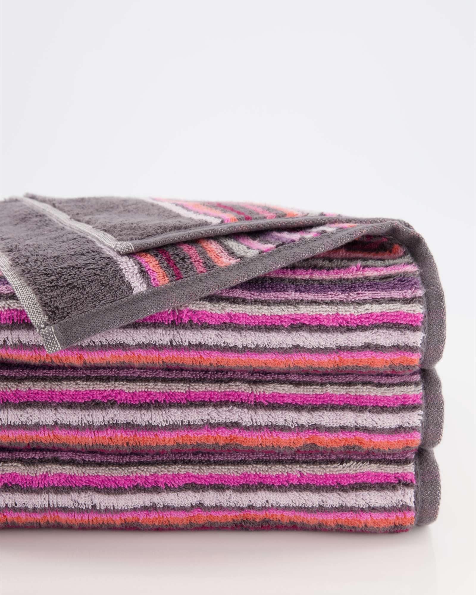 Cawö Handtücher Remake Streifen 2020 beere-multicolor - 17