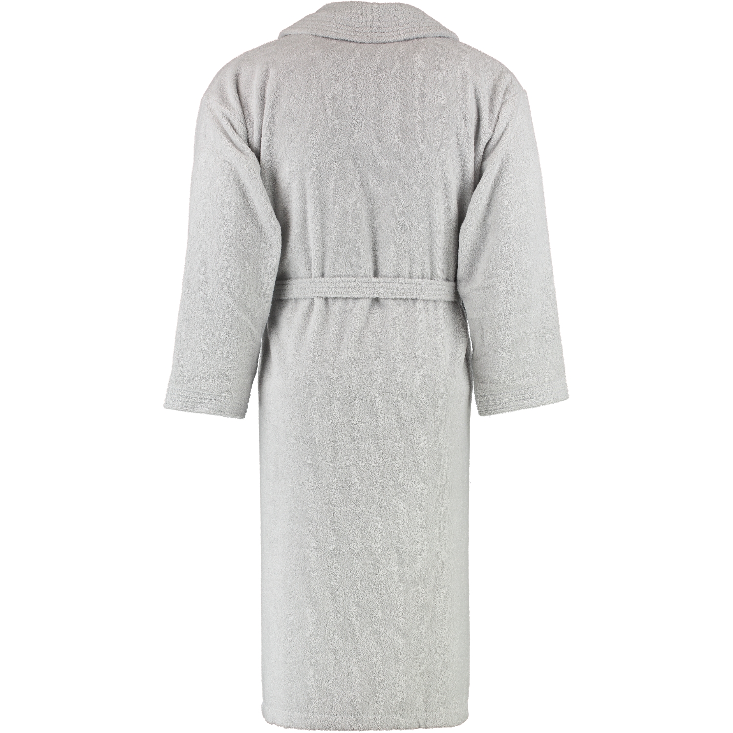 Rhomtuft - Bademantel Sir & Lady - Unisex - Farbe: perlgrau - 11 - M