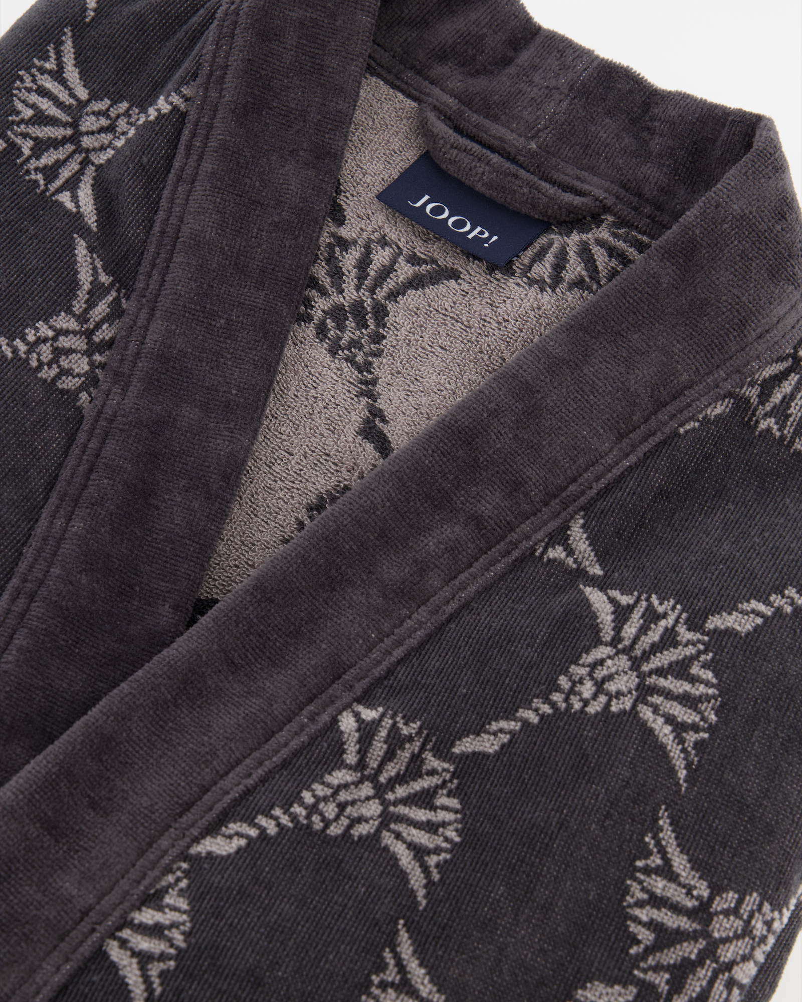 JOOP! Bademäntel Herren Kimono Kimono 1662 anthrazit - 77