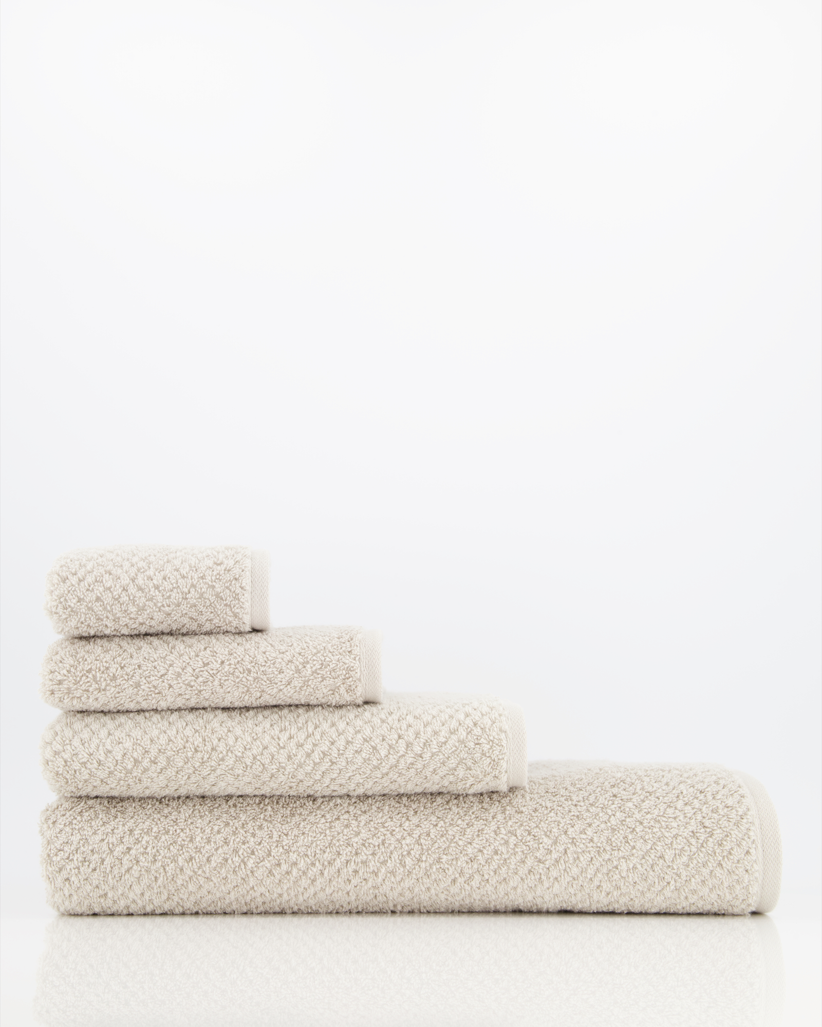 Cawö Handtücher Pure 6500 - Farbe: kreide - 730 - Duschtuch 80x150 cm