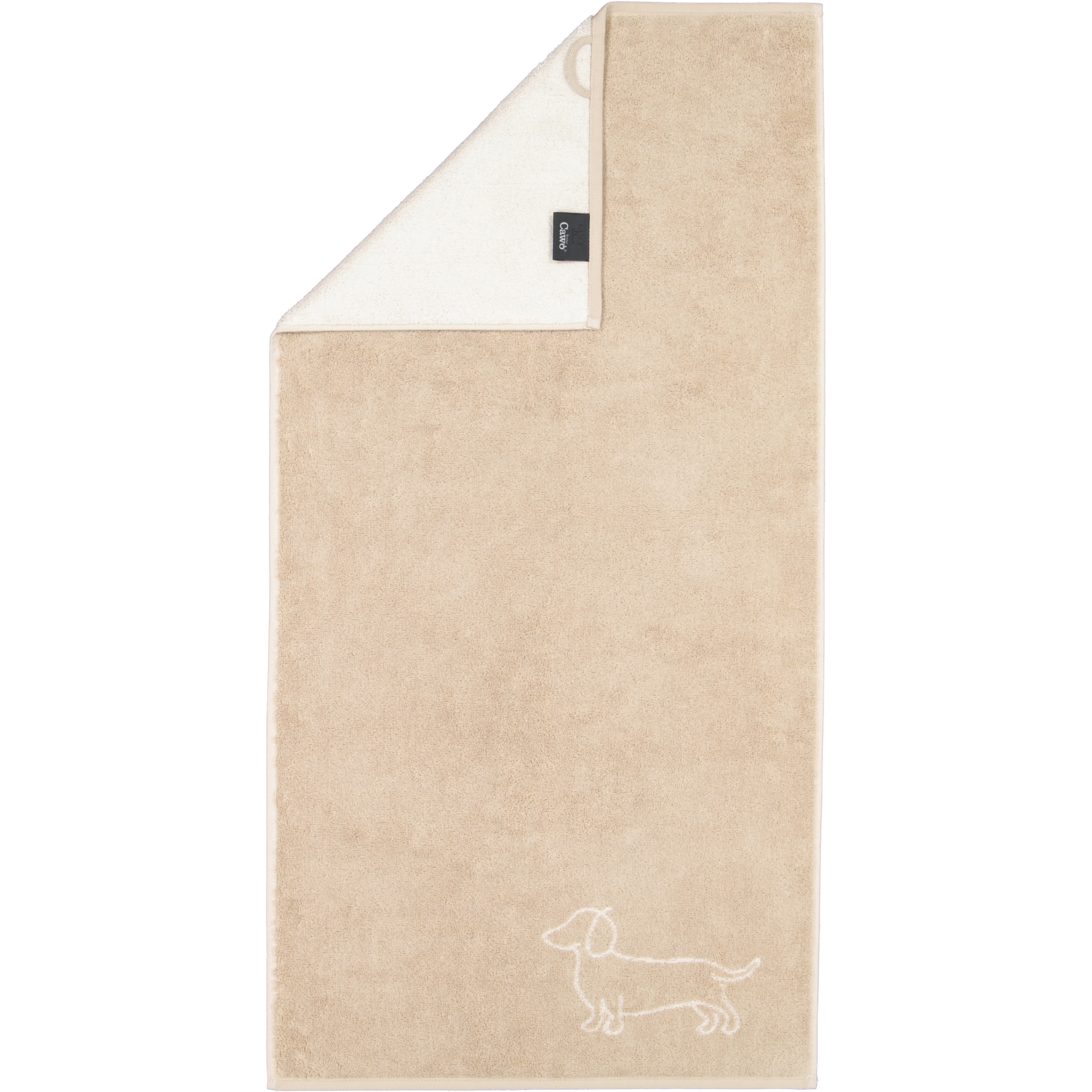 Cawö Handtücher WE LOVE DOGS Companion 6248 Natur-Beige - 33