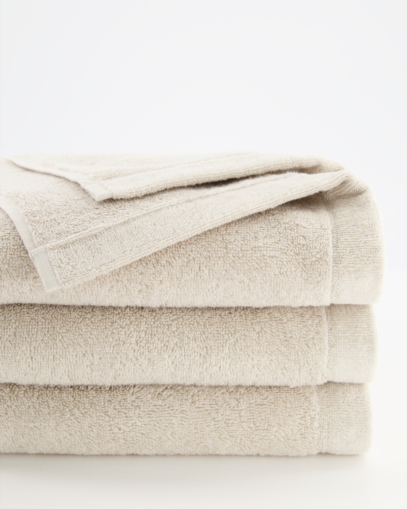 Cawö Handtücher Lifestyle Uni 7007 travertin - 366 - Handtuch 50x100 cm