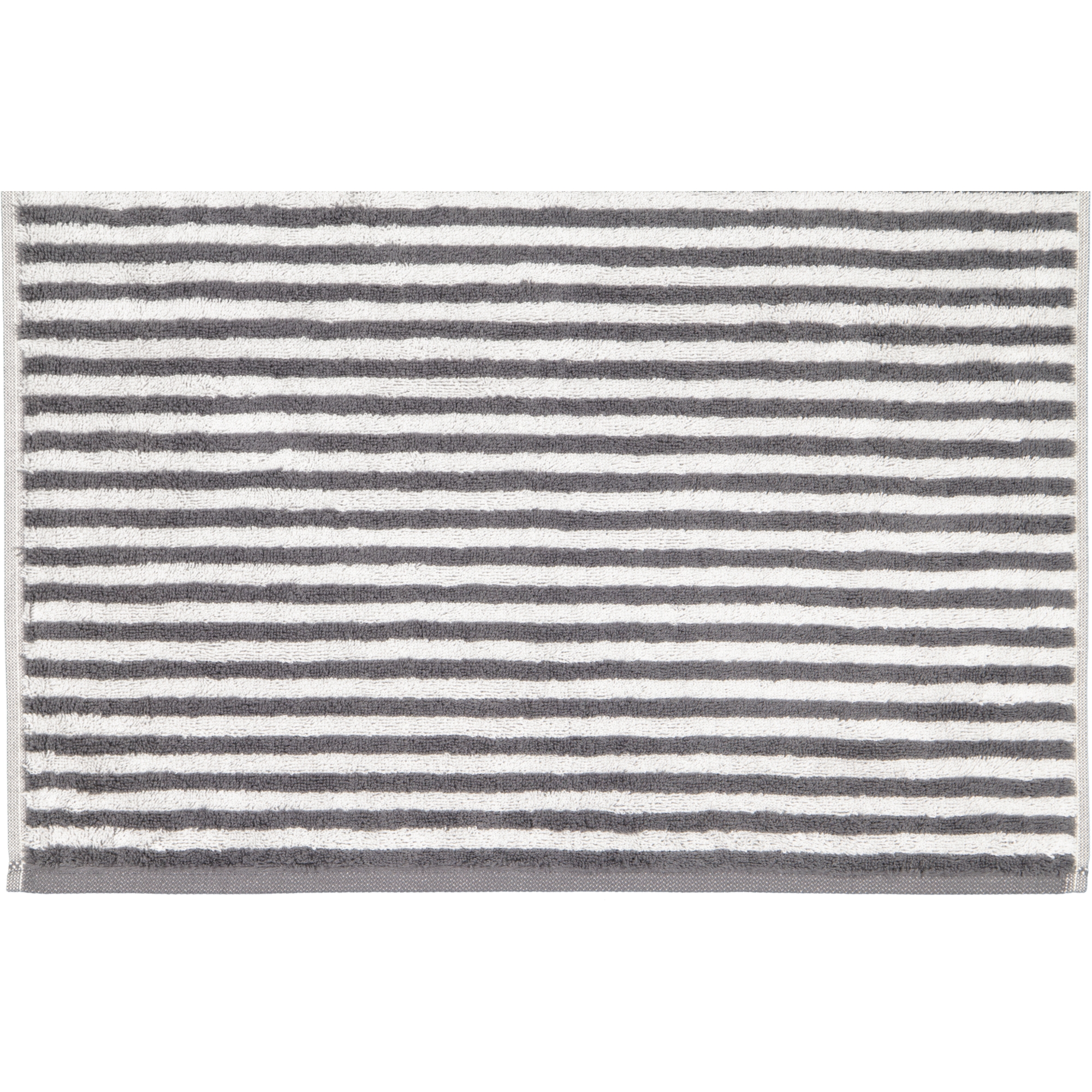 Cawö - Campus Ringel 955 - Farbe: anthrazit - 77 - Gästetuch 30x50 cm