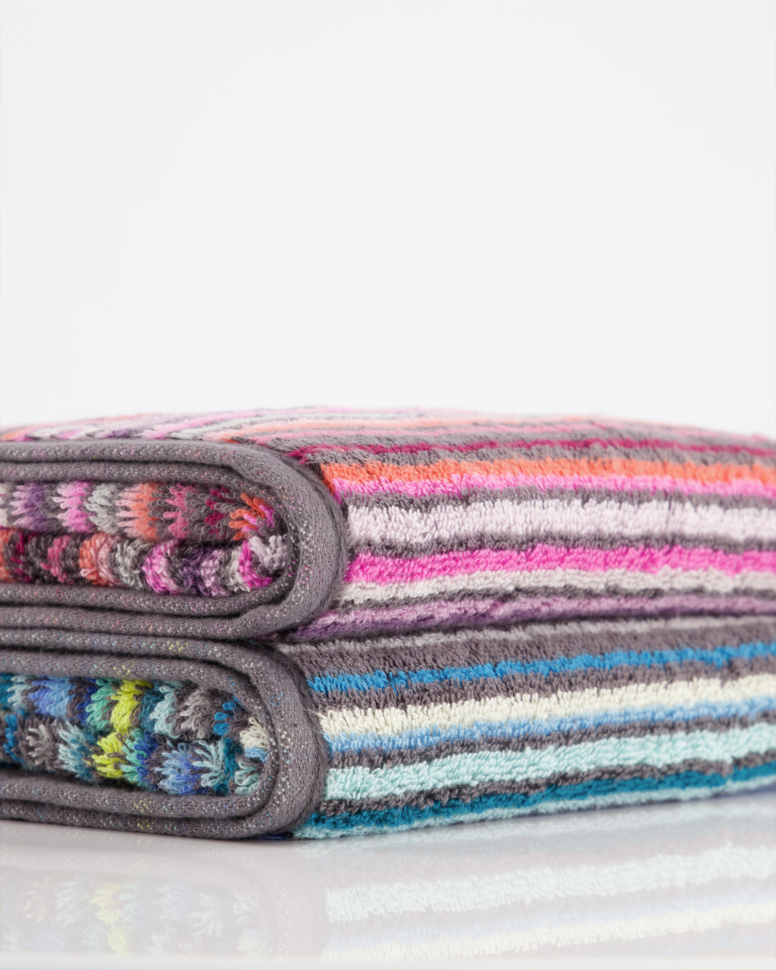 Cawö Handtücher Remake Streifen 2020 beere-multicolor - 17