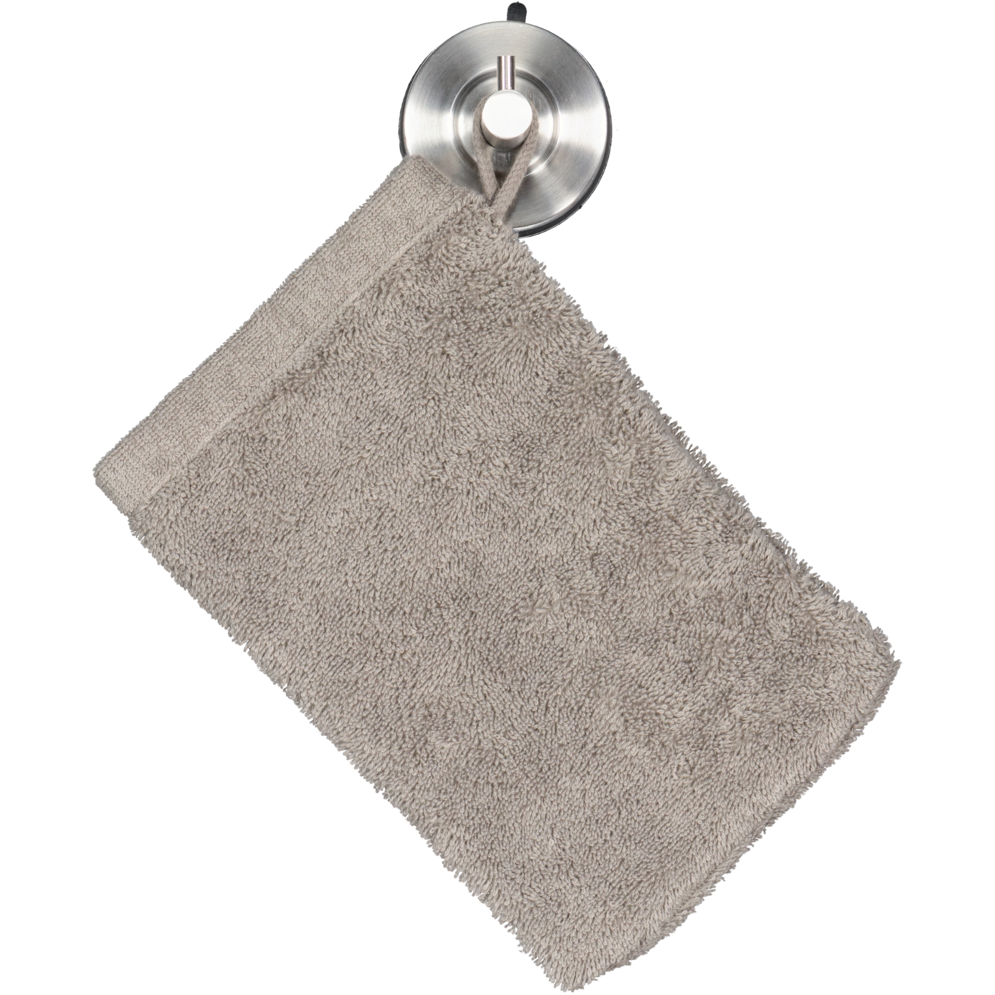 Cawö Handtücher Lifestyle Uni 7007 graphit - 779 - Waschhandschuh 16x22 cm