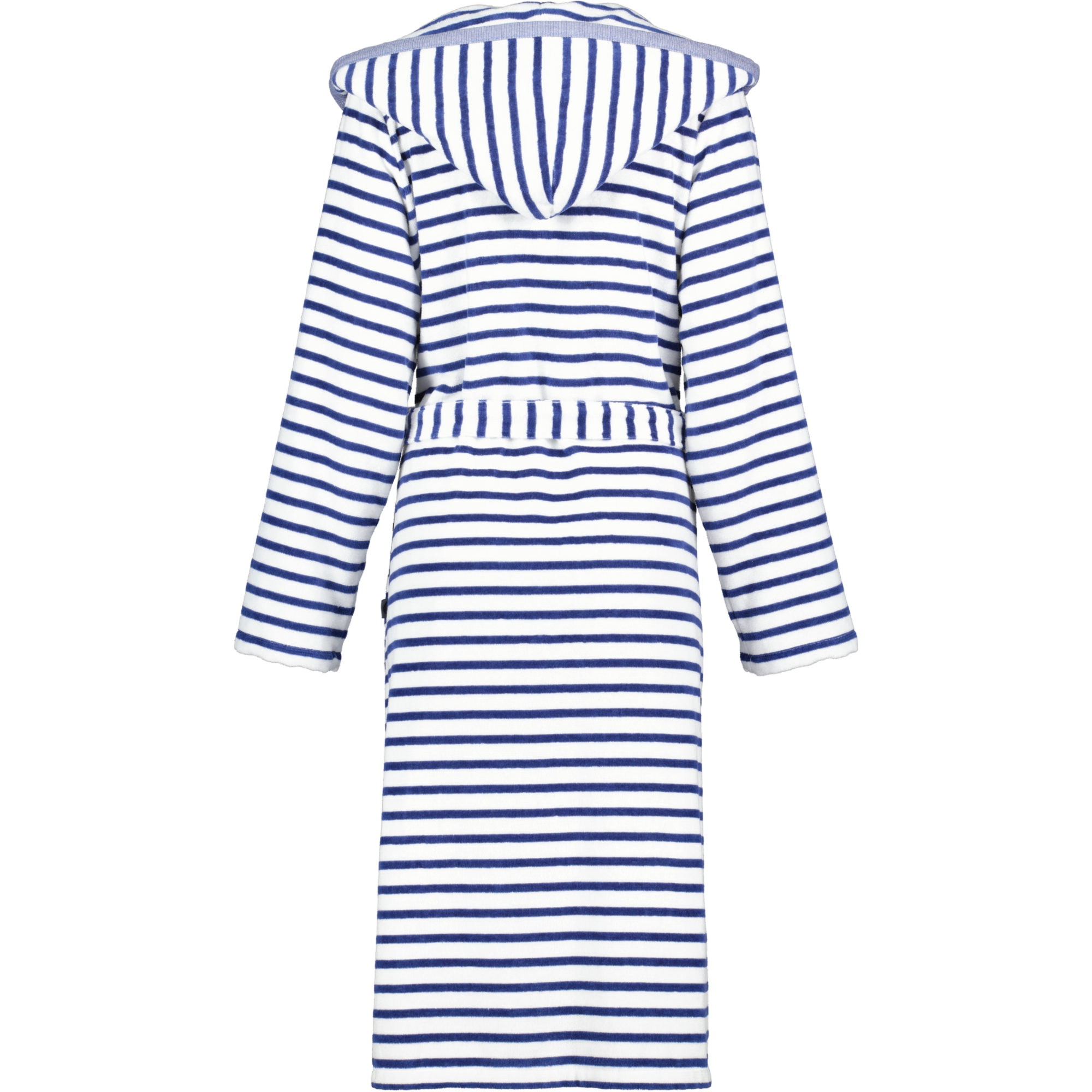 Cawö - Damen Bademantel Kapuze Breton 6596 - Farbe: navy - 16 - S