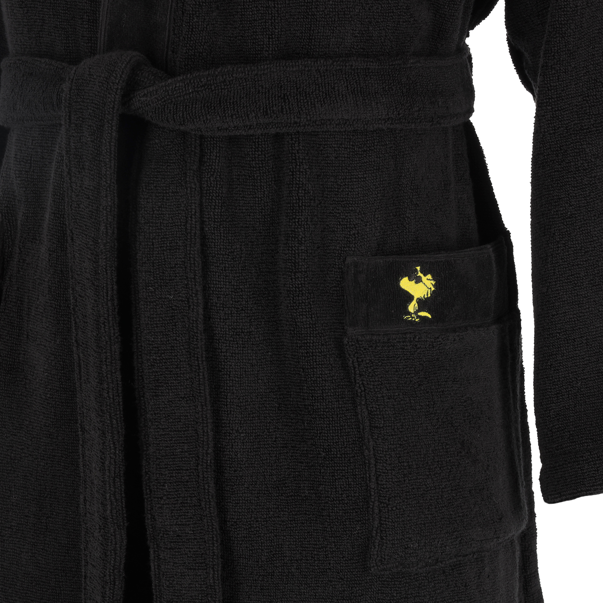 Vossen Bademäntel unisex Kimono PEANUTS Woodstock schwarz - 7900
