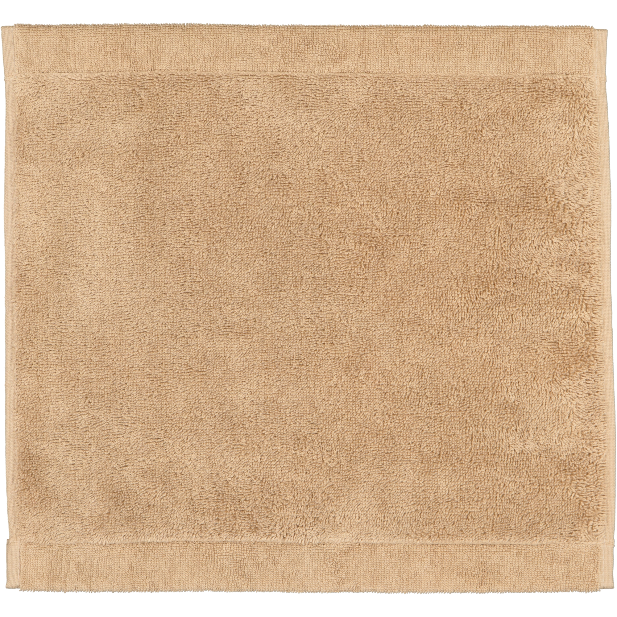 Cawö Handtücher Lifestyle Uni 7007 caramel - 346 - Seiflappen 30x30 cm