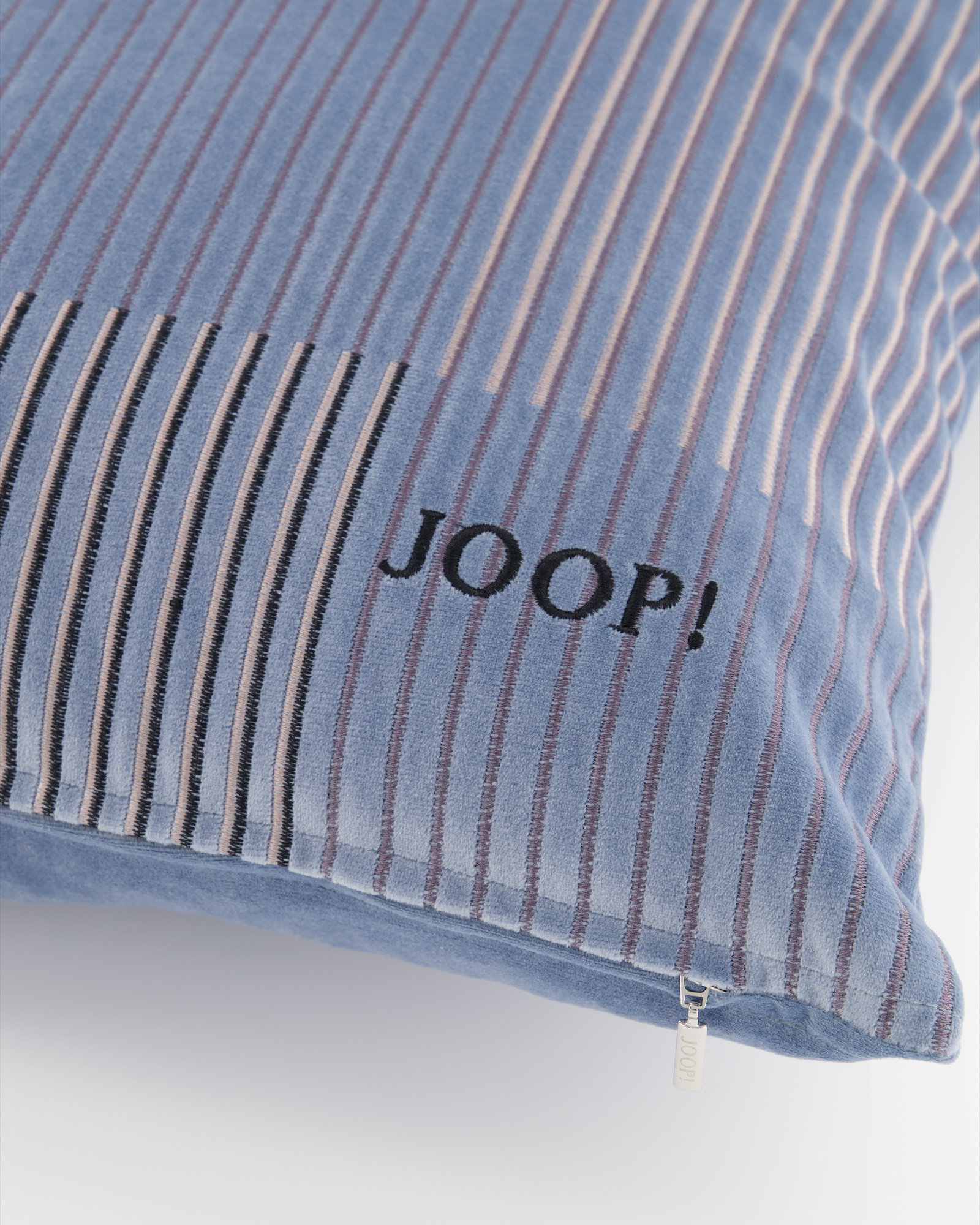 JOOP! Kissenhüllen Divided Eisblau - 080 - 50x50 cm
