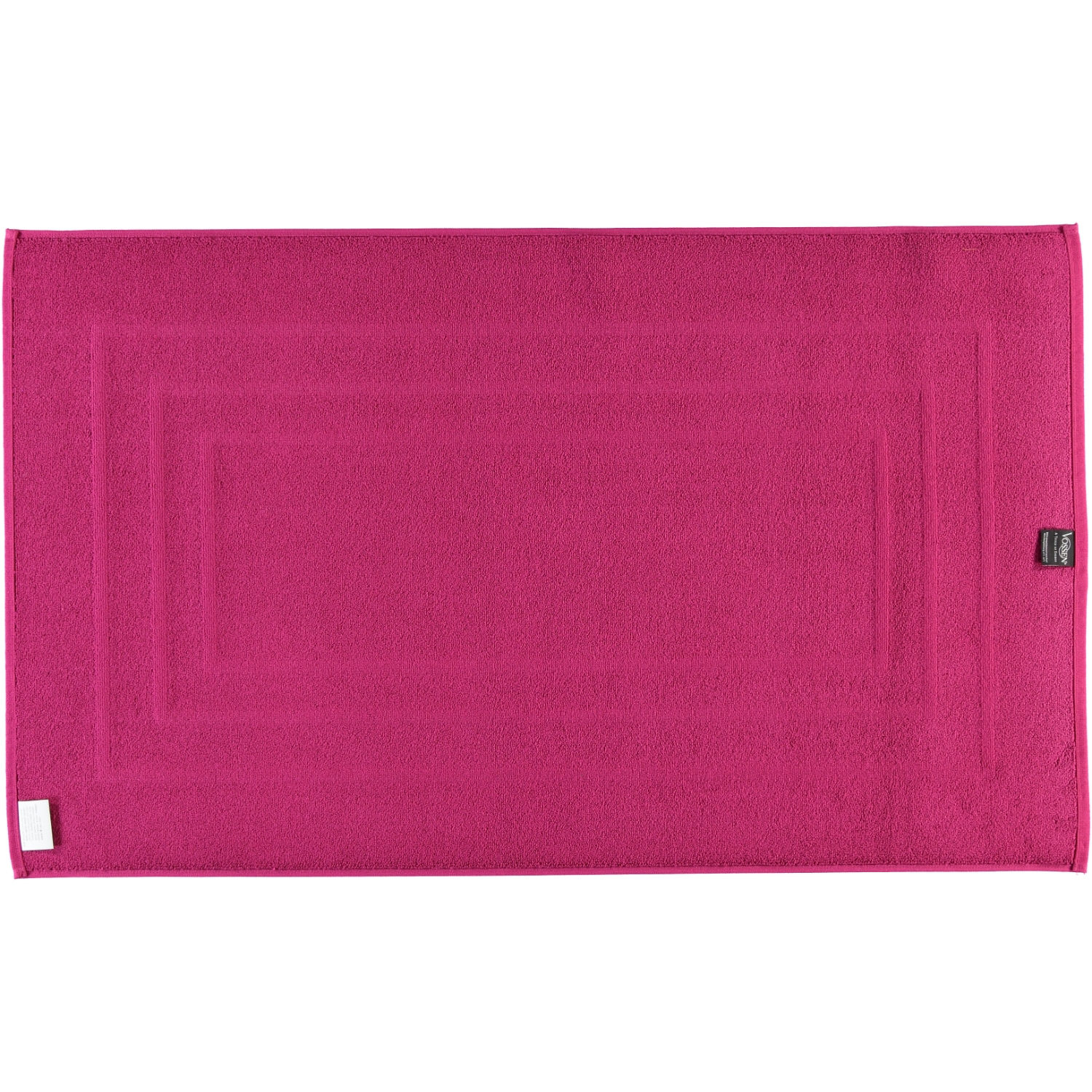 Vossen Badematten Feeling cranberry - 3770 - 67x120 cm