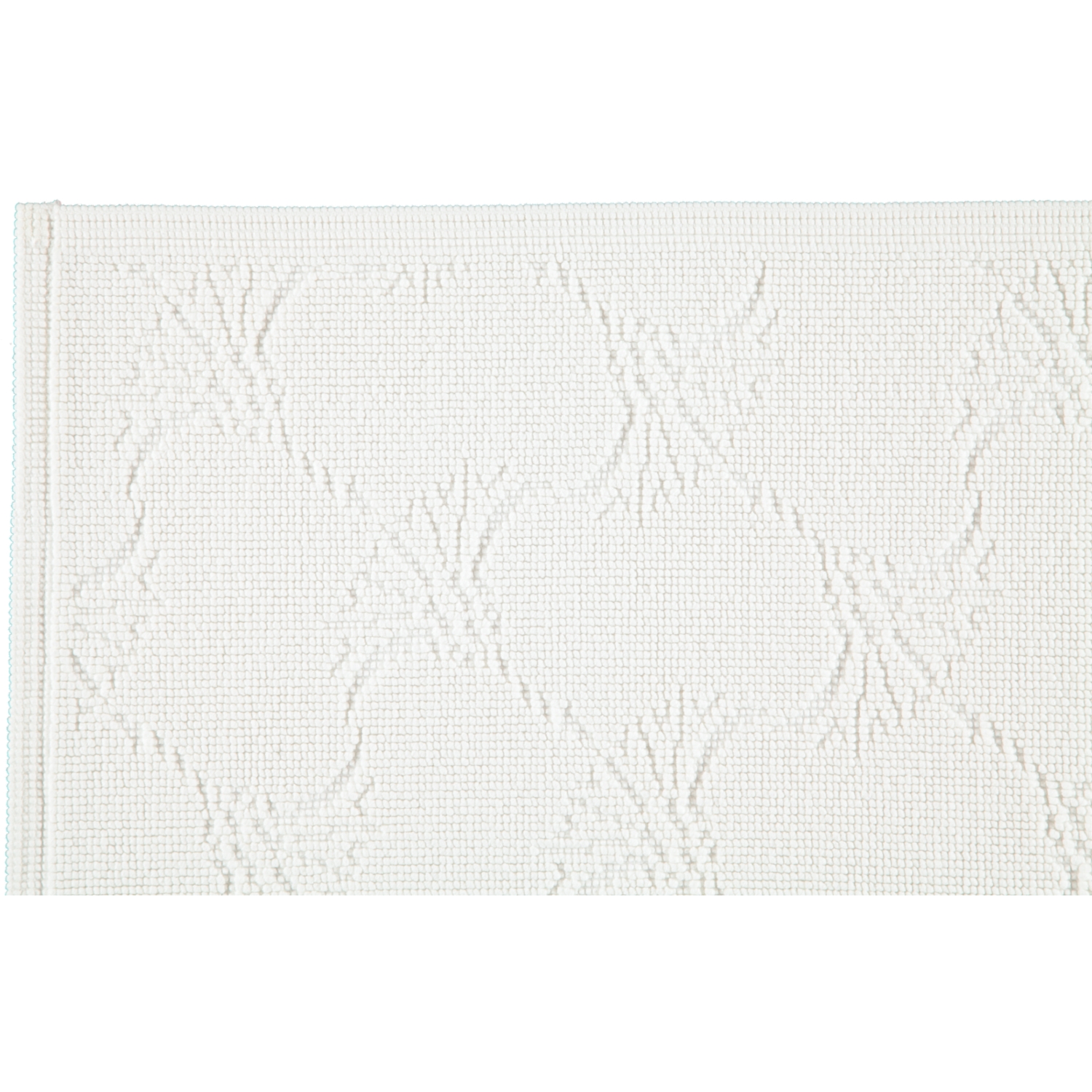 JOOP! - Badteppich New Cornflower 60 - Farbe: Weiß - 001 - 60x90 cm