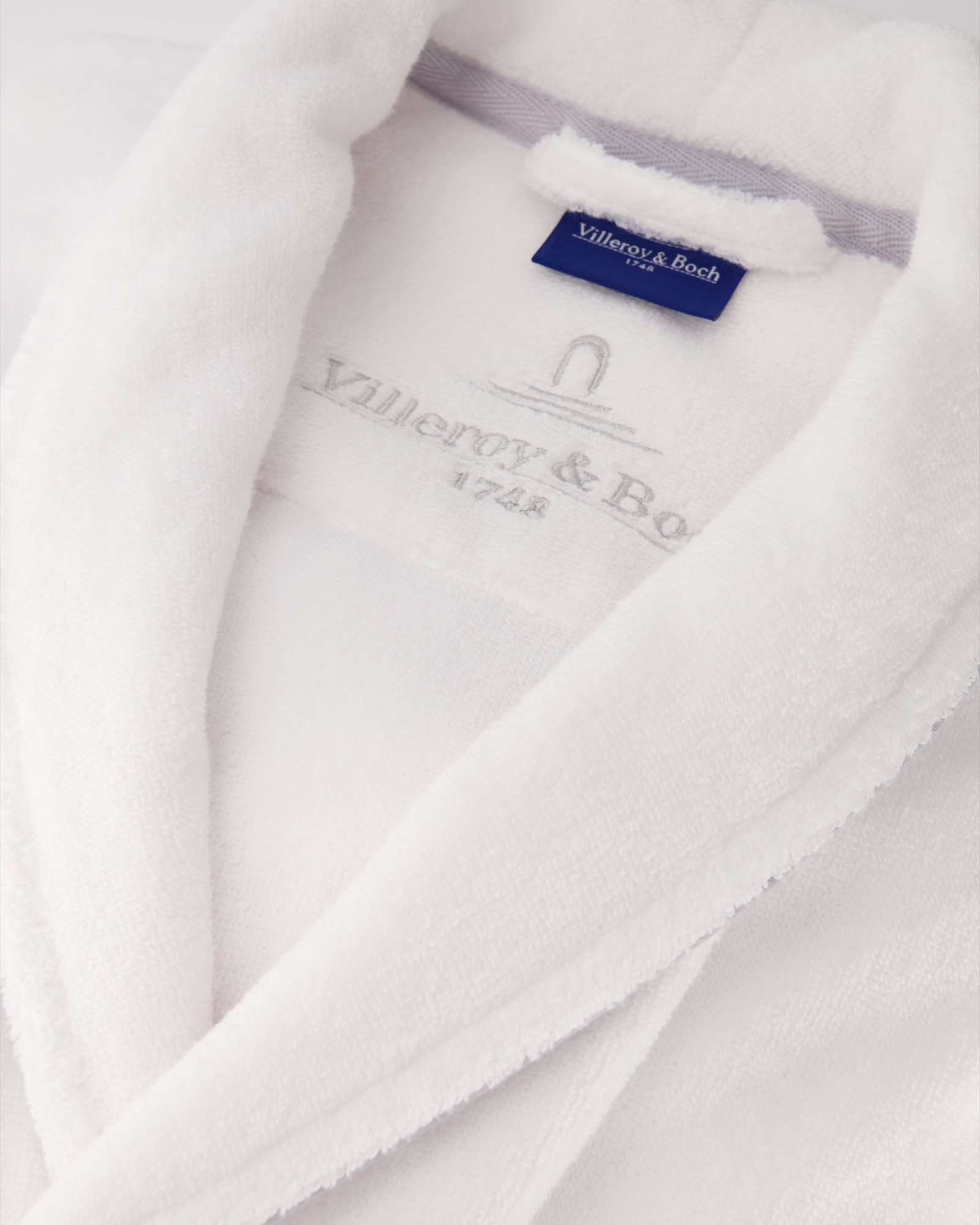 Villeroy & Boch Bademäntel Herren Schalkragen 2522 brilliant-white - 67