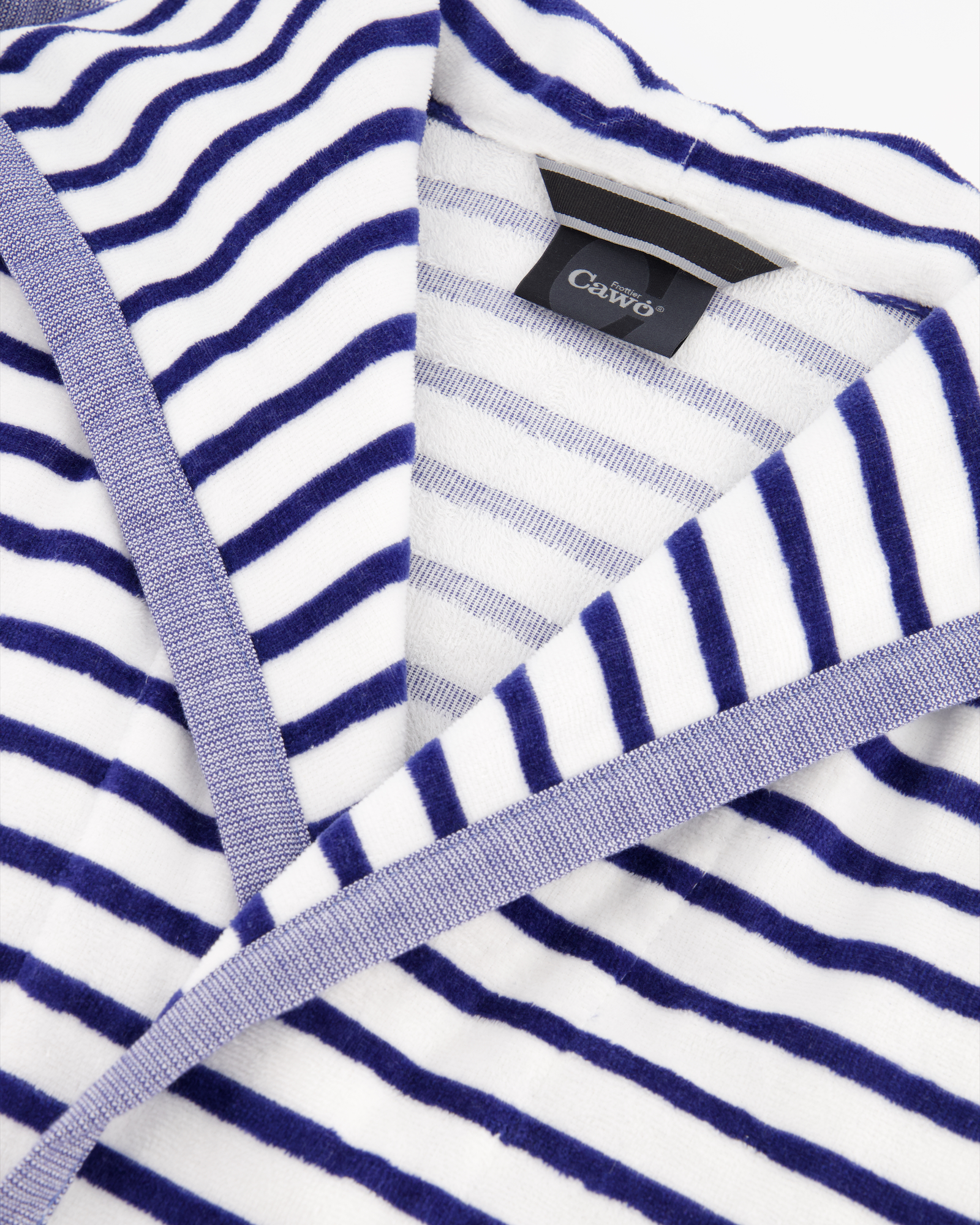 Cawö Bademäntel Damen Kapuze Breton 6596 navy - 16