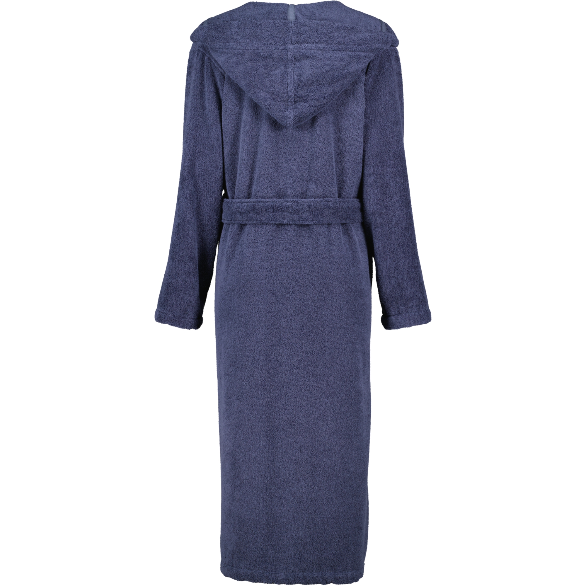 Cawö Home Damen Bademantel Kapuze 827 - Farbe: blau - 17 - S