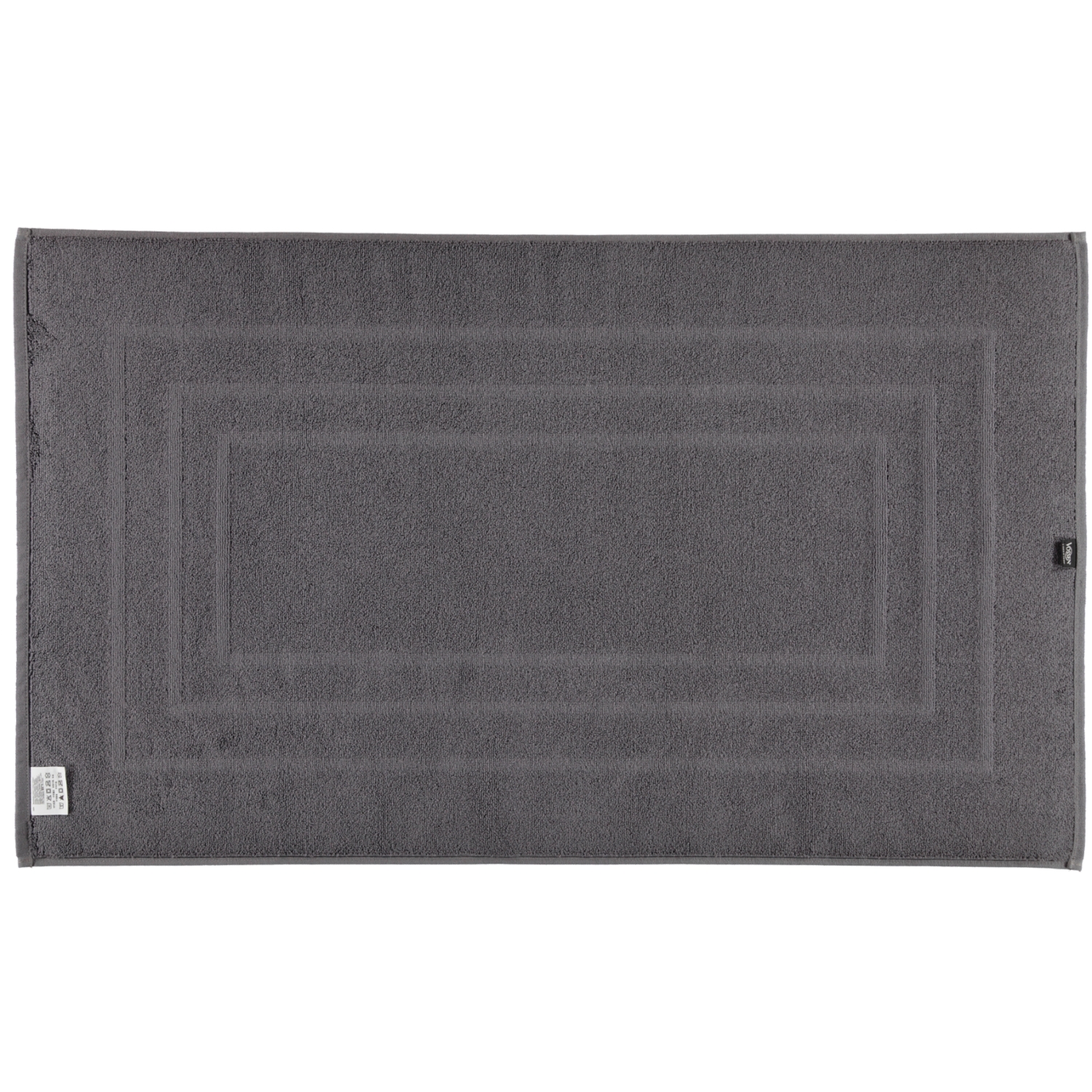 Vossen Badematten Feeling graphit - 7660 - 60x100 cm