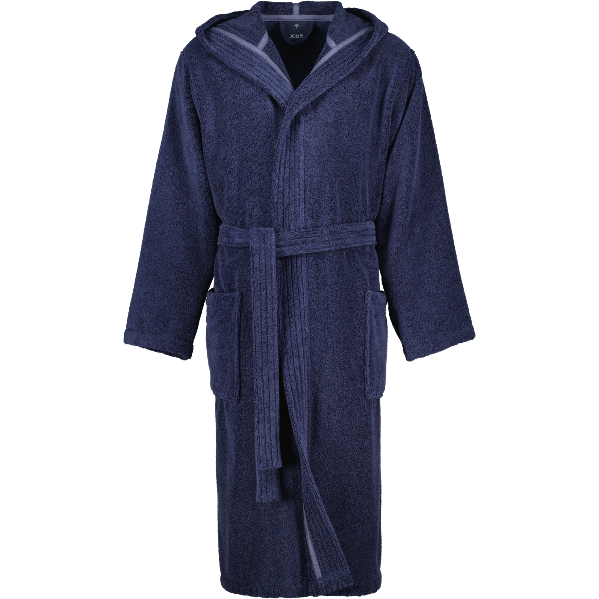 JOOP! Herren Bademantel - Kapuze 1648 - Farbe: Blau - 175