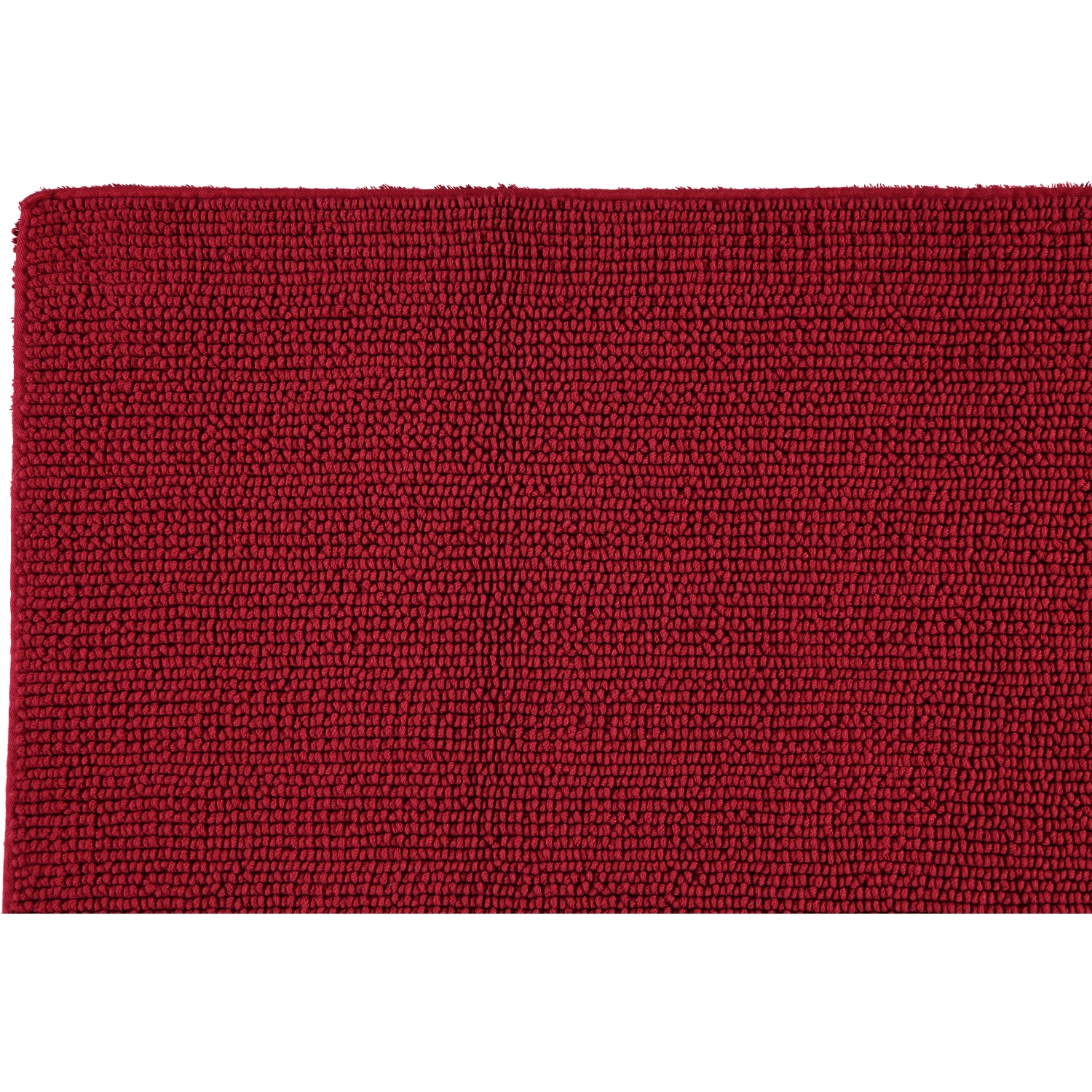 Rhomtuft - Badteppich Pur - Farbe: cardinal - 349 - 70x130 cm
