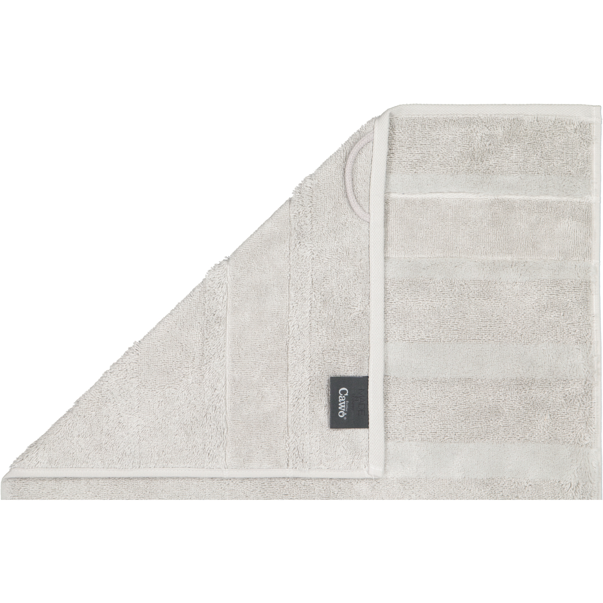 Cawö - Noblesse2 1002 - Farbe: platin - 705 - Handtuch 50x100 cm