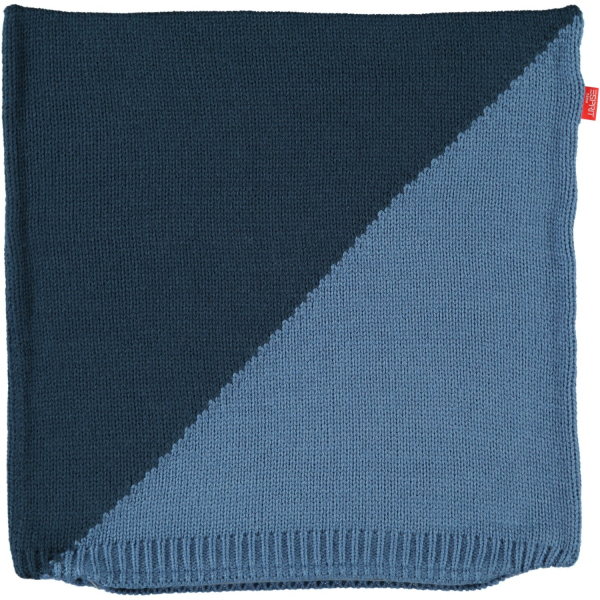 Esprit Kissenhülle Macro - 38x38 cm - Farbe: 080 - blau (70004)
