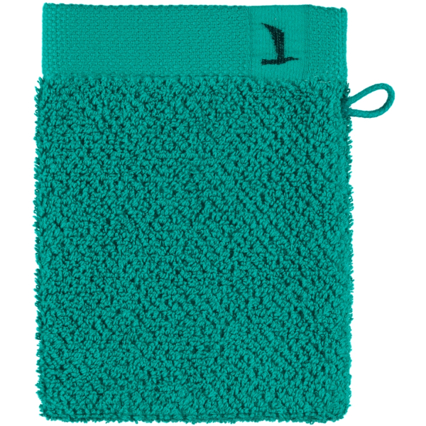 Möve - New Essential - Farbe: emerald - 874 Waschhandschuh 15x20 cm