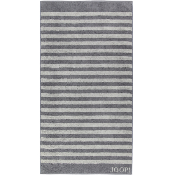 JOOP! Classic - Stripes 1610 - Farbe: Anthrazit - 77 Duschtuch 80x150 cm