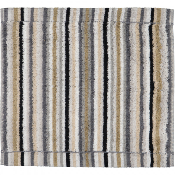 Cawö - Life Style Streifen 7048 - Farbe: 37 - kiesel Seiflappen 30x30 cm