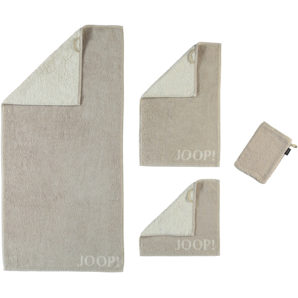 JOOP Imperial 6x Waschhandschuh Sonderpreis Design 1638 Farbe stone 77 Set 