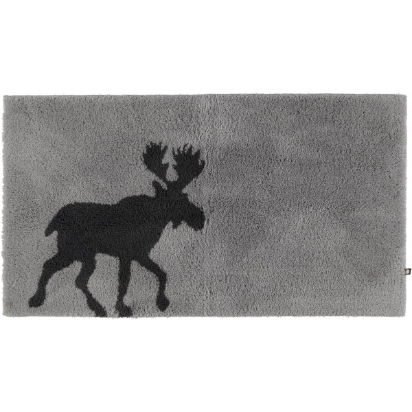 Rhomtuft - Badteppiche Elk 219 - Farbe: perlgrau/zink - 1361 70x130 cm