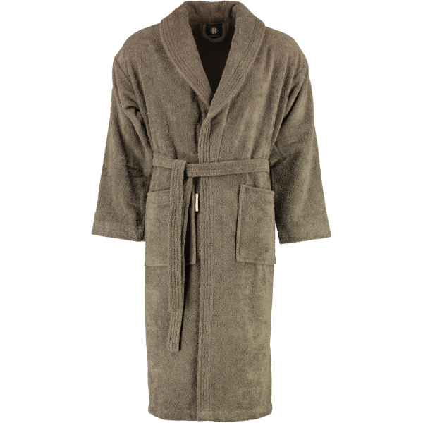 Rhomtuft - Bademantel Sir & Lady - Unisex - Farbe: taupe - 58 L