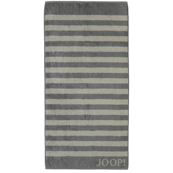 JOOP! Classic - Stripes 1610 - Farbe: Graphit - 70 Handtuch 50x100 cm