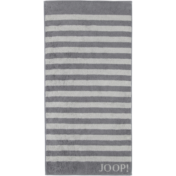 JOOP! Classic - Stripes 1610 - Farbe: Anthrazit - 77 Handtuch 50x100 cm