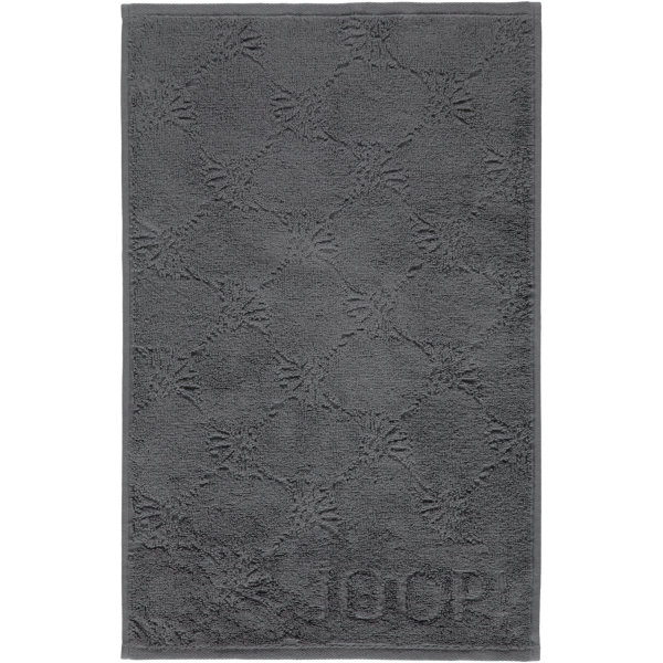 JOOP Uni Cornflower 1670 - Farbe: anthrazit - 774 Gästetuch 30x50 cm