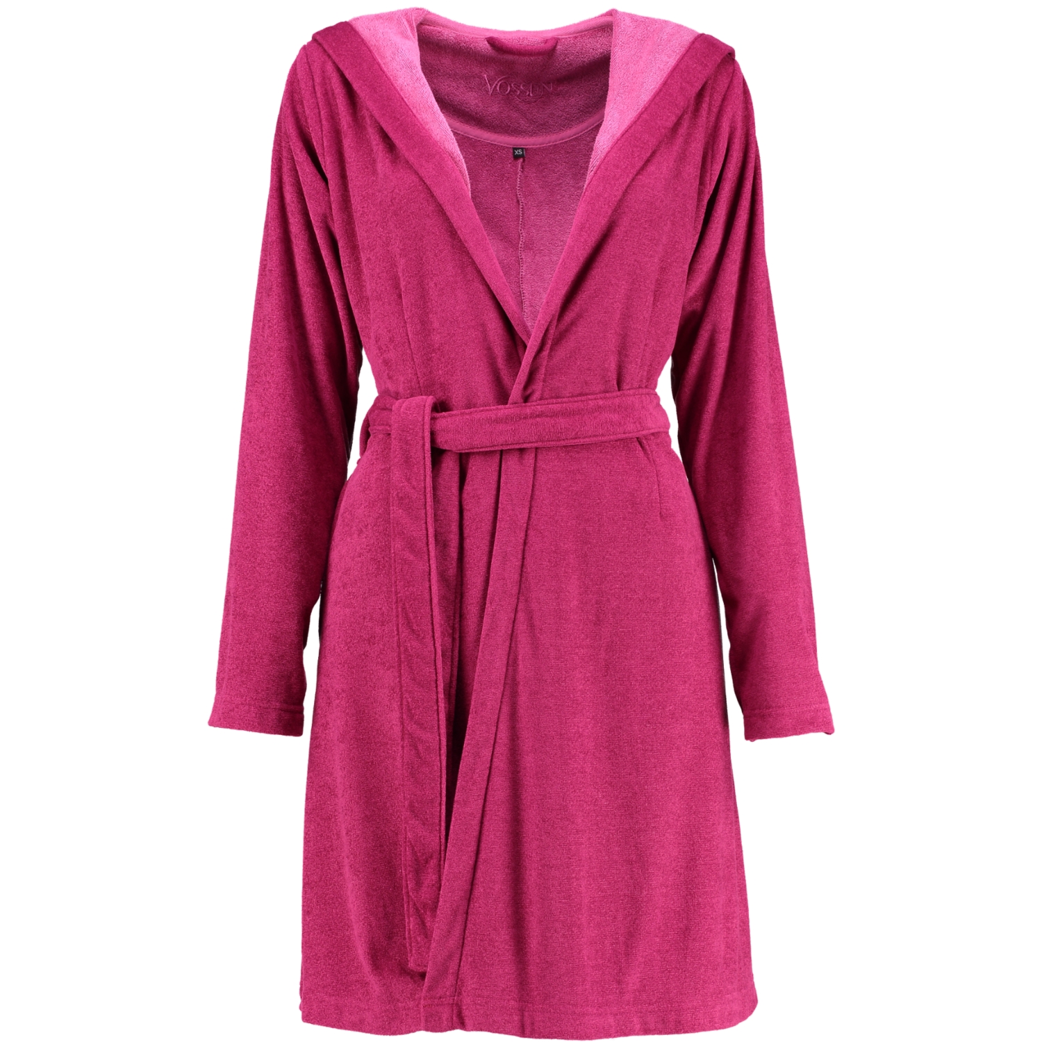 bademantel damen kurz vossen