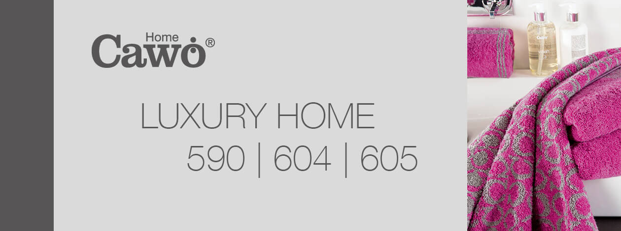 Cawö - Luxury Home Two-Tone Grafik 604 - Farbe: graphit - 70 Duschtuch 80x150 cm Detailbild 2
